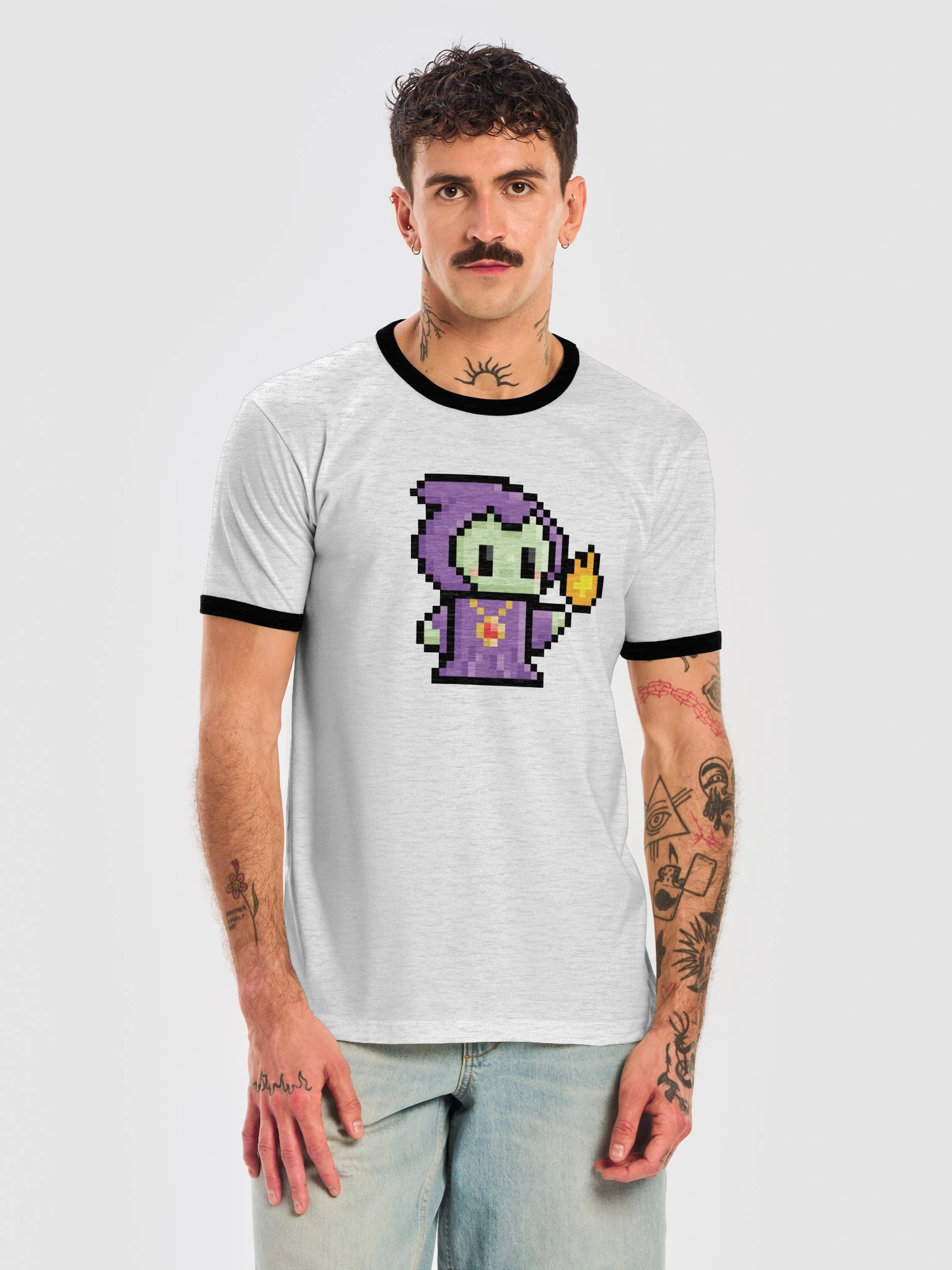 Whimsical Wizard Questie Ringer Tee - Unisex product image (5)