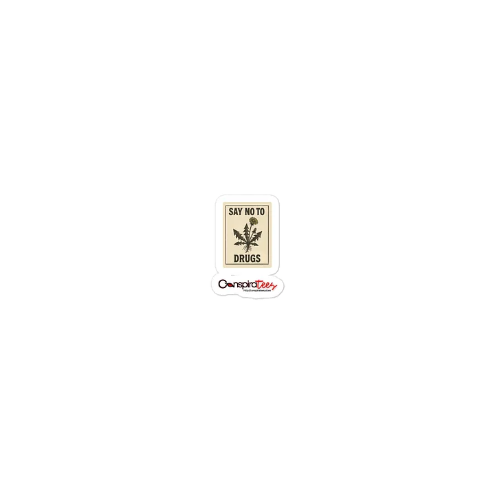 Say No to Drugs Die-Cut Sticker product image (2)