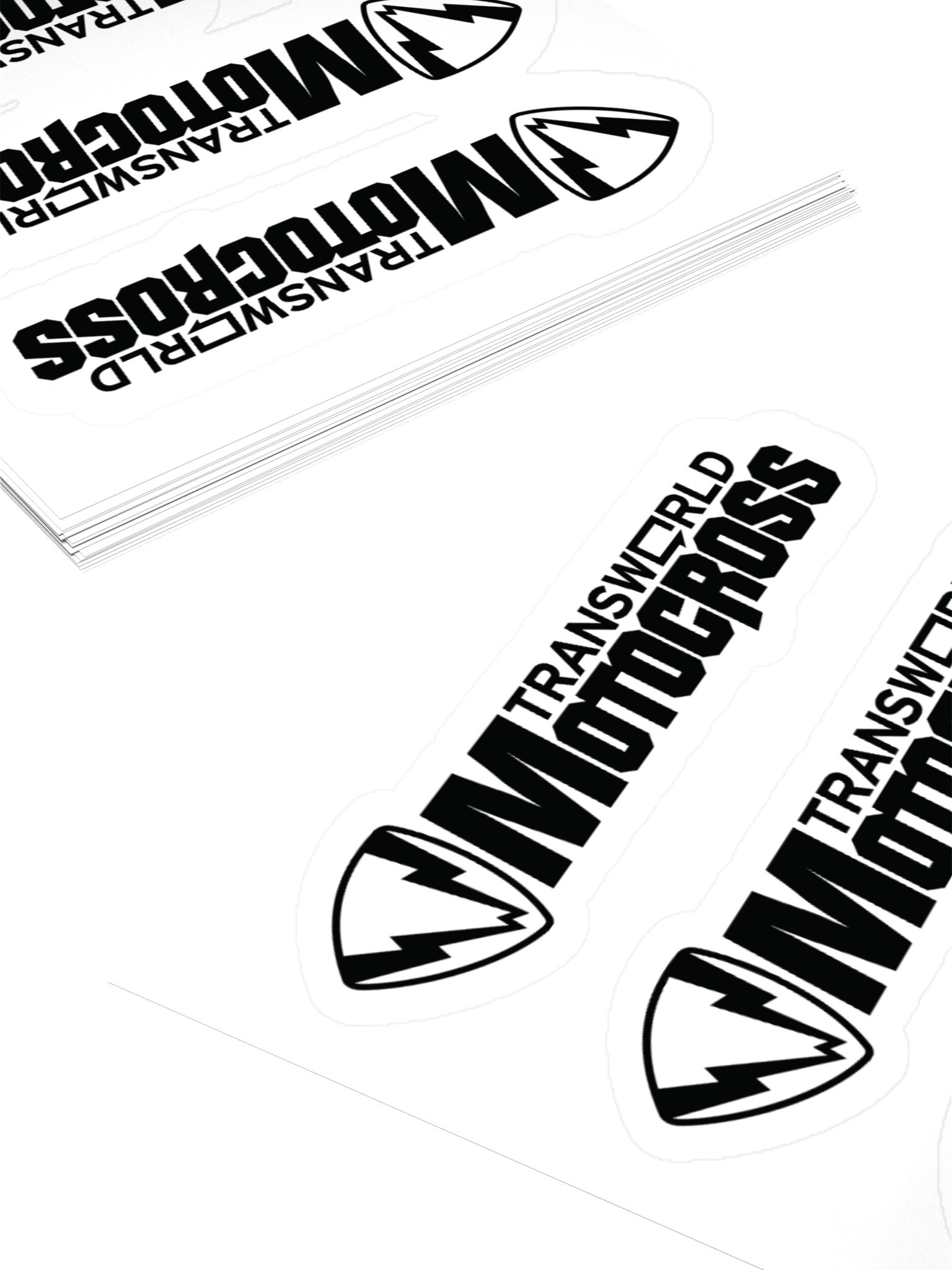 TransWorld Motocross Kiss Cut Stickers product image (4)