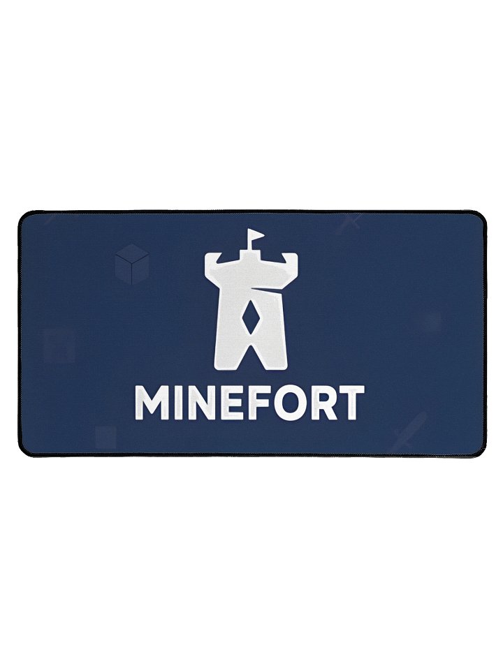 MineFort XL Gaming Mouse Pad – Navy product image (1)