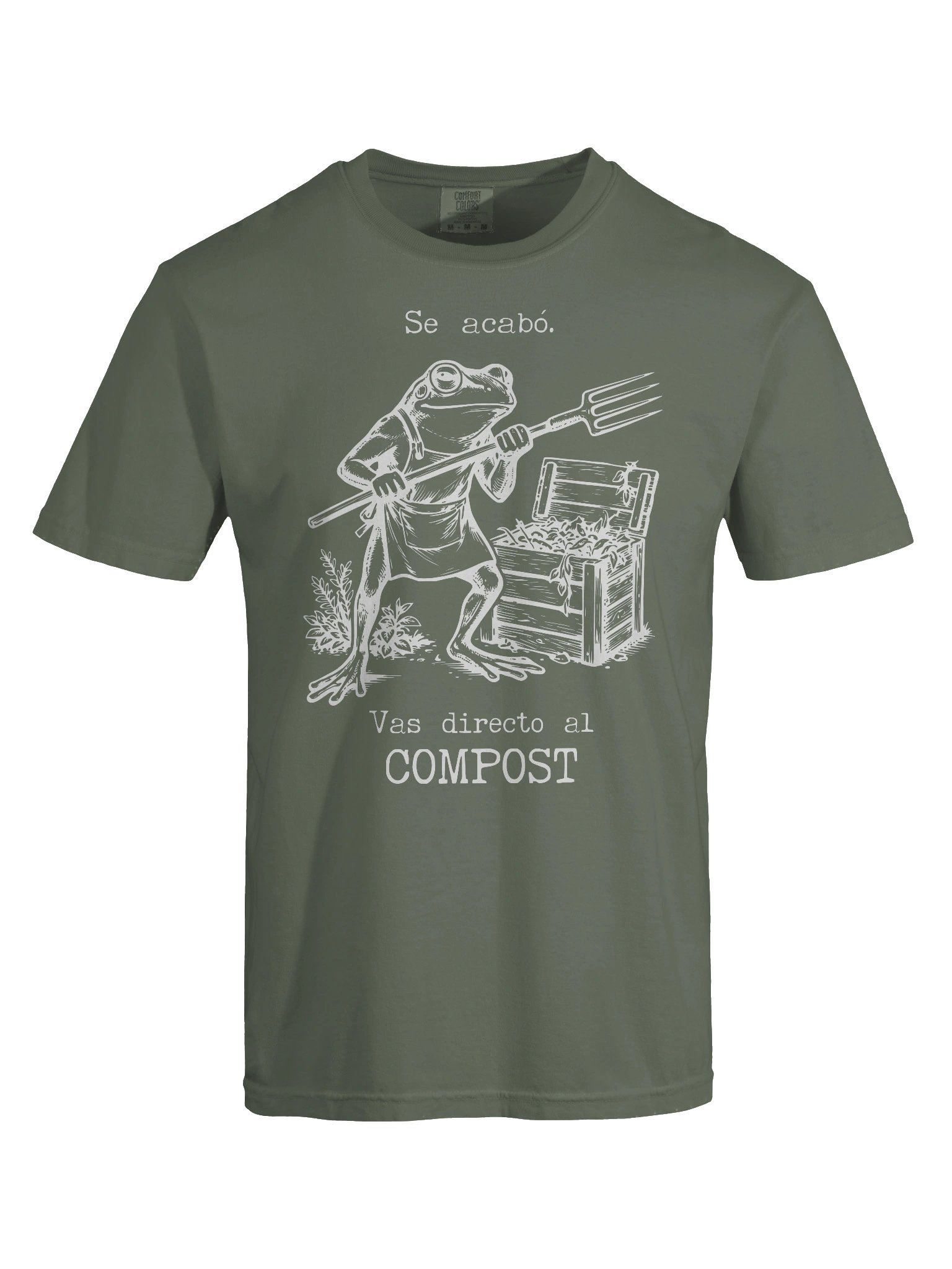 Camiseta Se Acabó Vas Directo al Compost | Camiseta Divertida de Jardinería | Camiseta Moss para Amantes del Huerto product image (7)