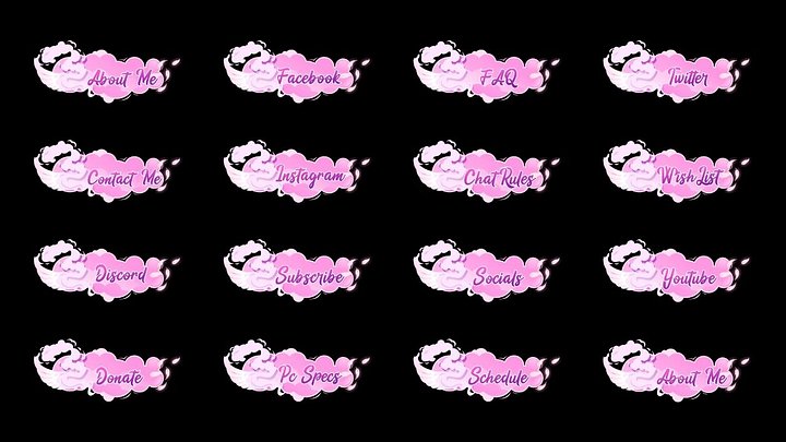 Pastel Angel Twitch Panels product image (2)