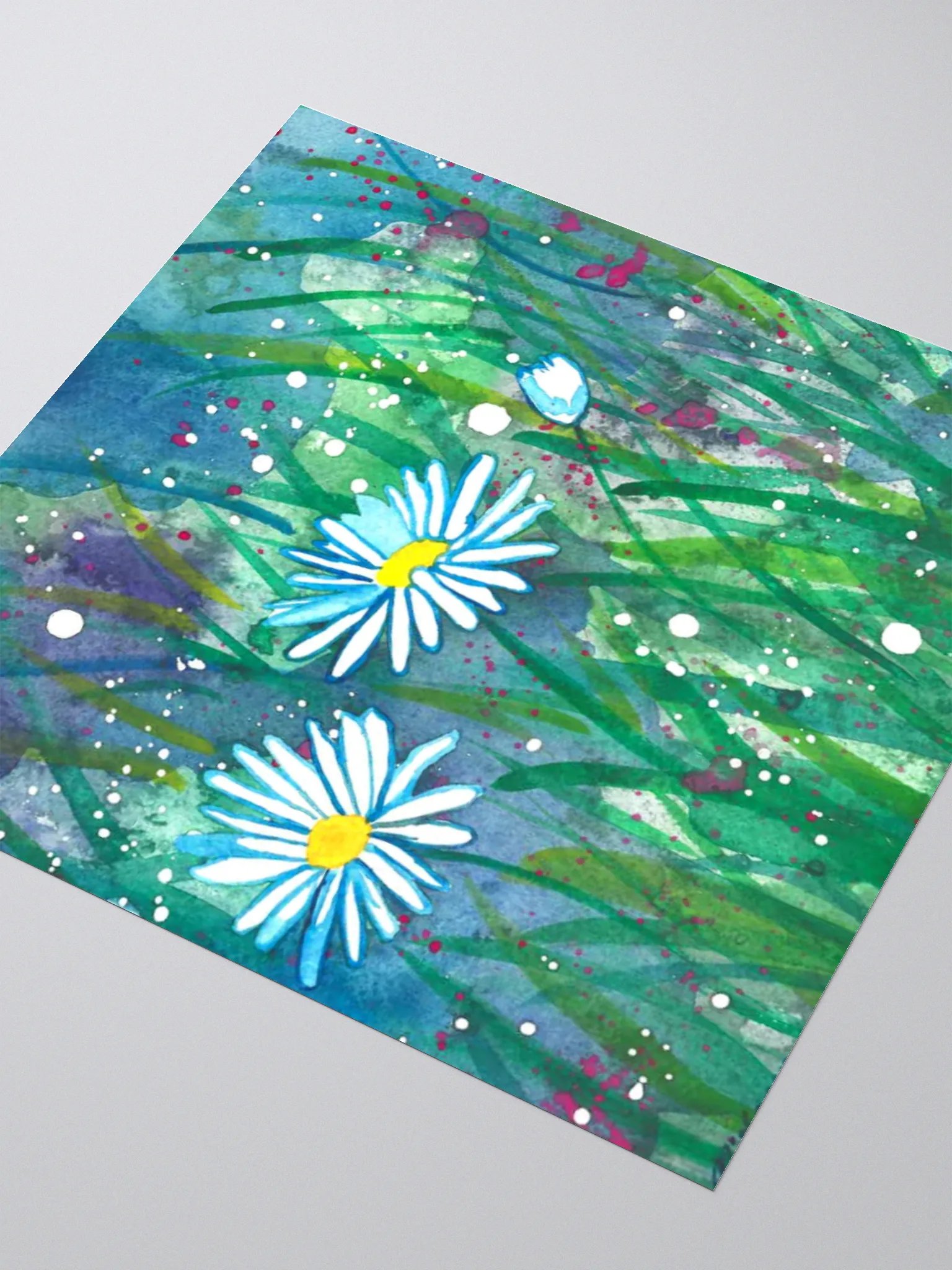 Daisies In The Night Sticker product image (3)