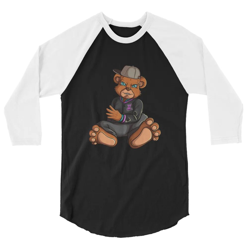 Sitting Bear Tultex Fine Jersey Raglan Tee product image (2)