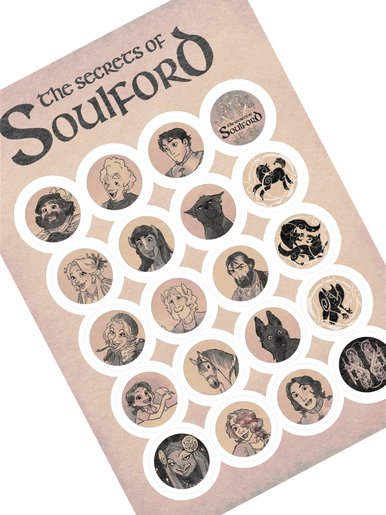 Sticker Sheet Minis — Footer Collection product image (1)