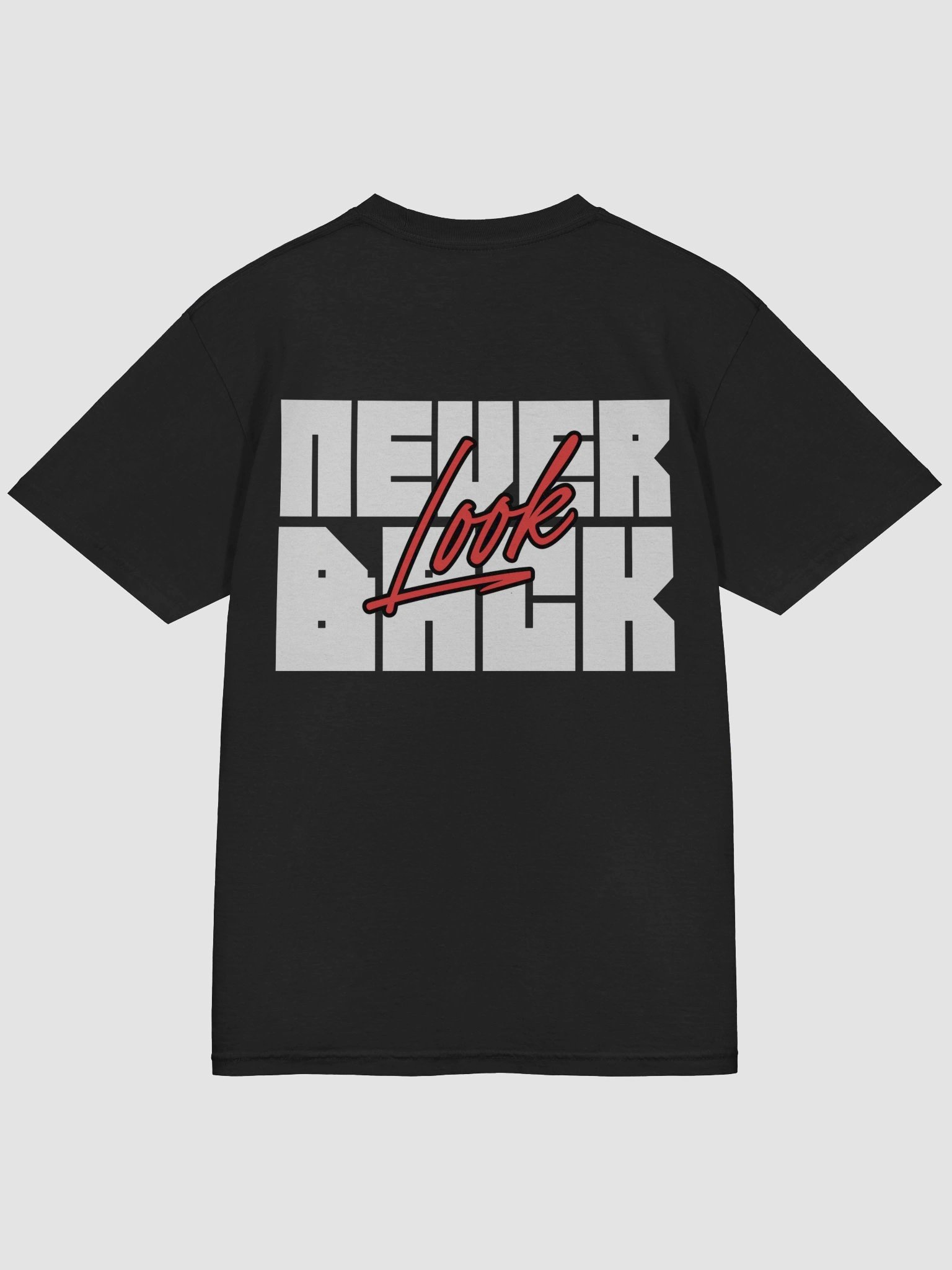 nvr look back | too honest basic tee product image (4)