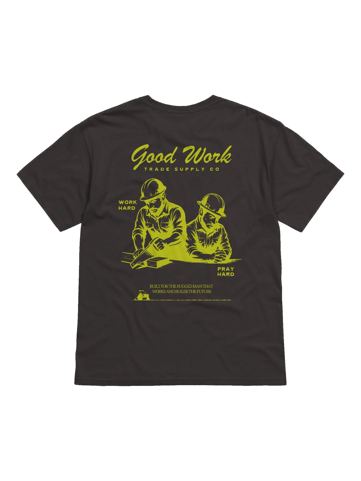 Work Hard Pray Hard (Yellow Text) product image (2)