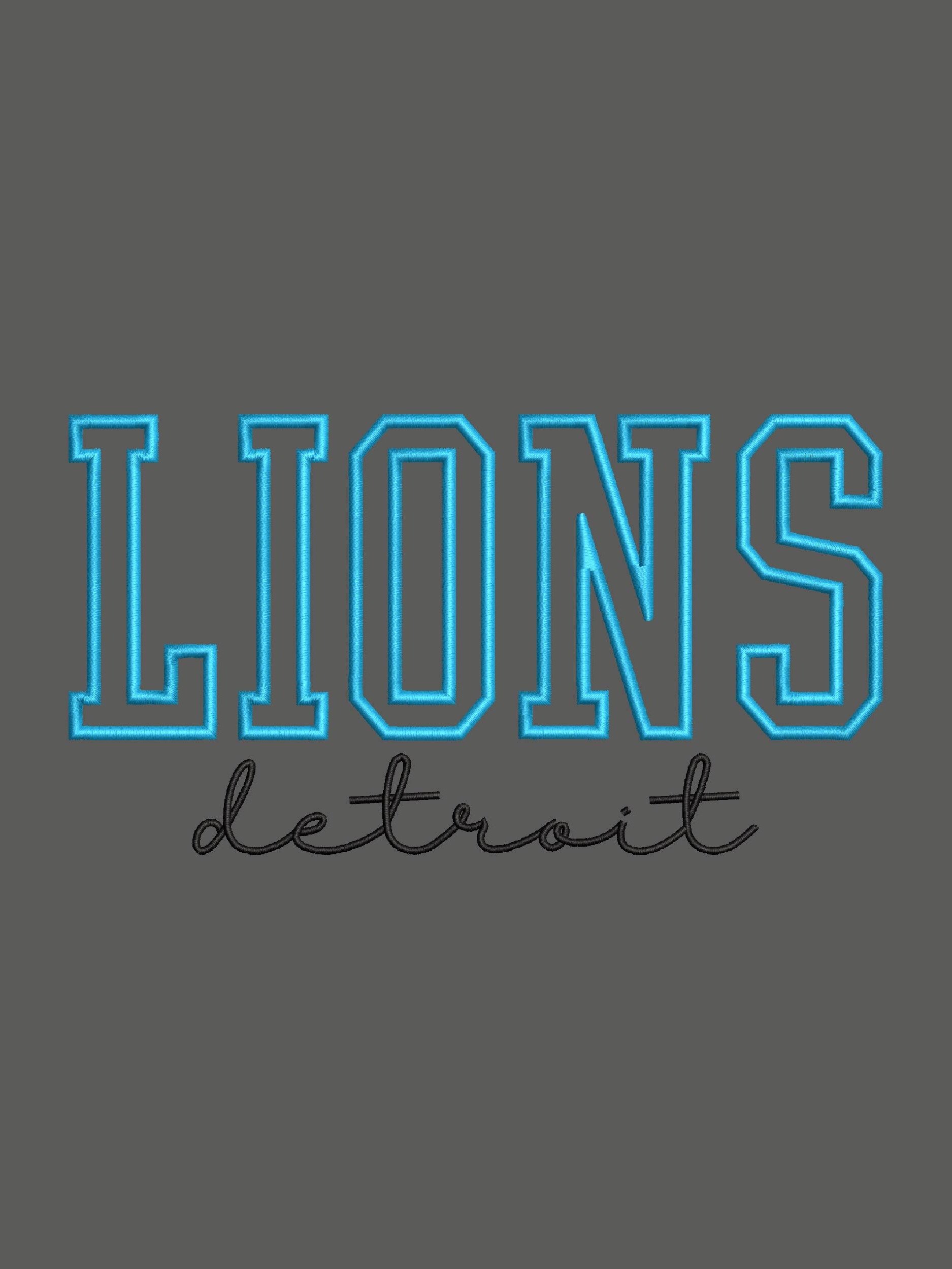 NFL LIONS APPLIQUE product image (1)