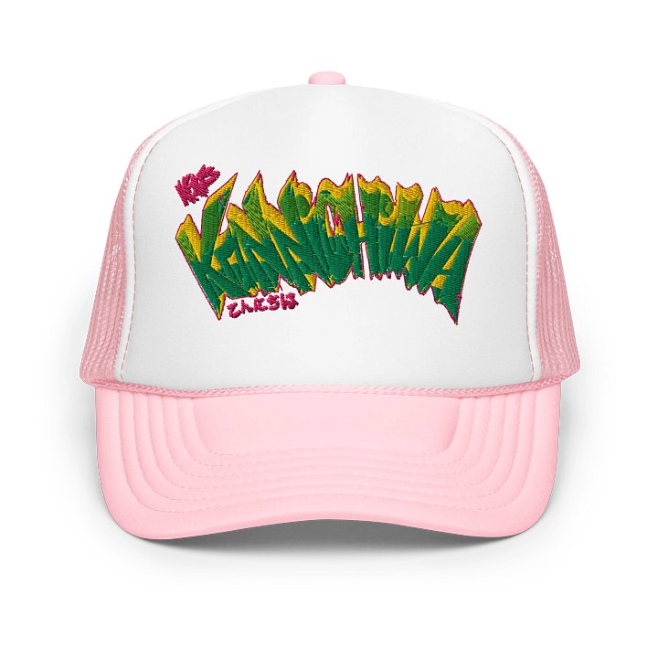 KONNICHIWA - Embroidered Foam Trucker Hat product image (1)