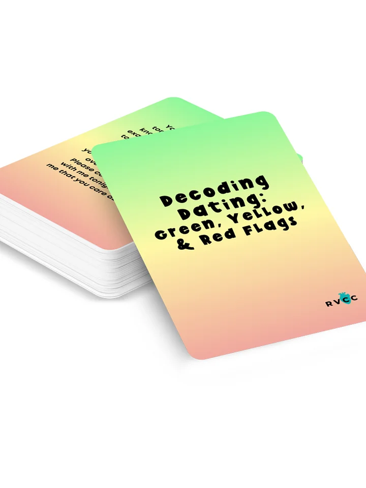 Decoding Dating: Green & Red Flags Game product image (1)