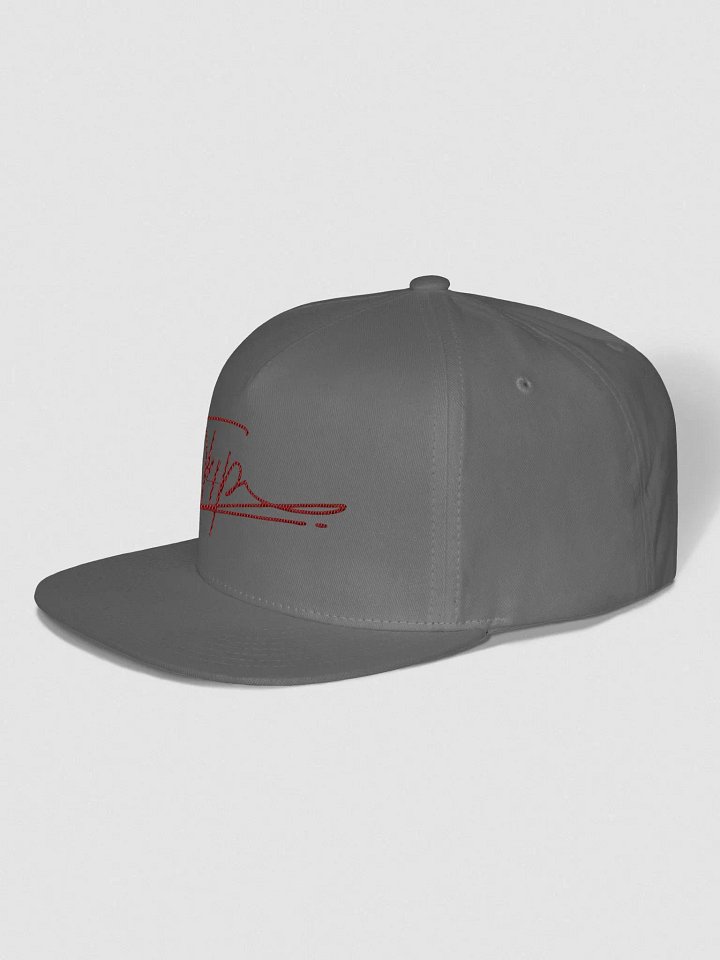 T4P Flat Snapback - Grey/Maroon product image (2)