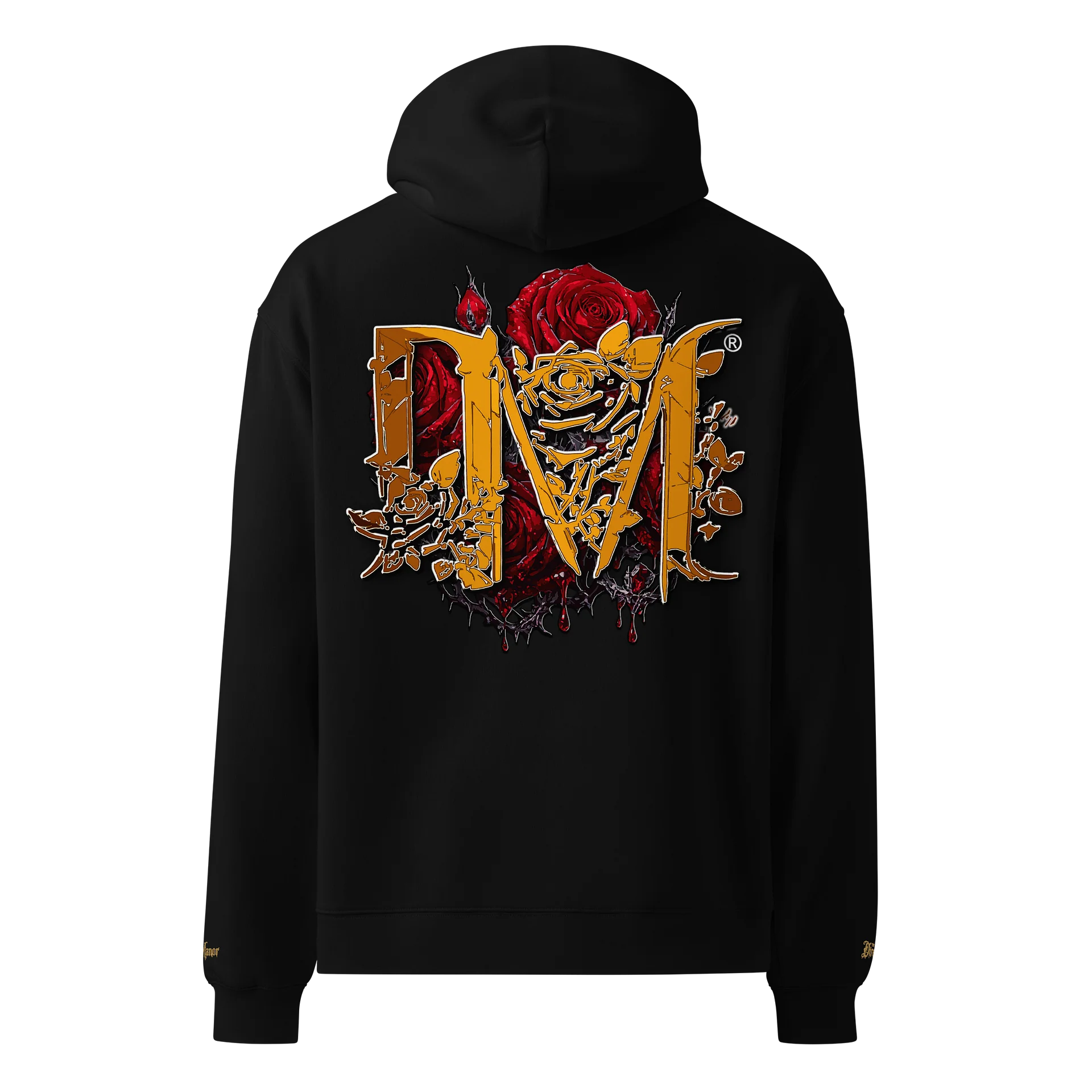 THE DIRE MANOR® — THE GILDED MARK HEAVYWEIGHT HOODIE product image (2)