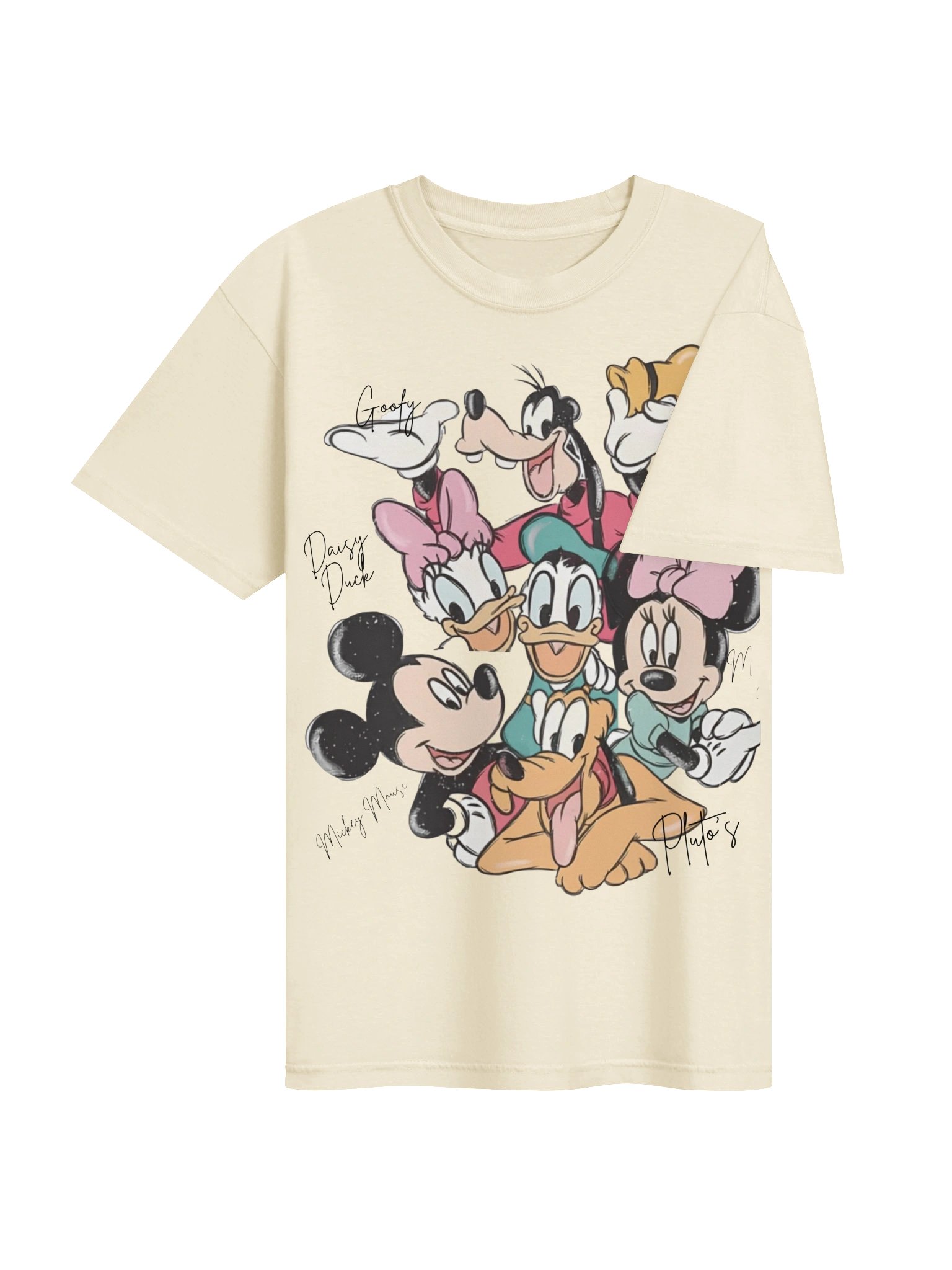 Retro Mickey And Friends Signatures T-Shirt, 2026 Disney Family Trip Shirt, Mickey Mouse & Co Disneyland Vacation Gift, Comfort Colors Style Tee product image (70)