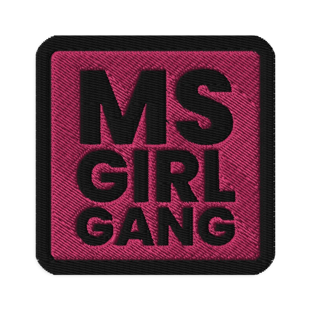 MSgirlgang Embroidered Patch product image (1)