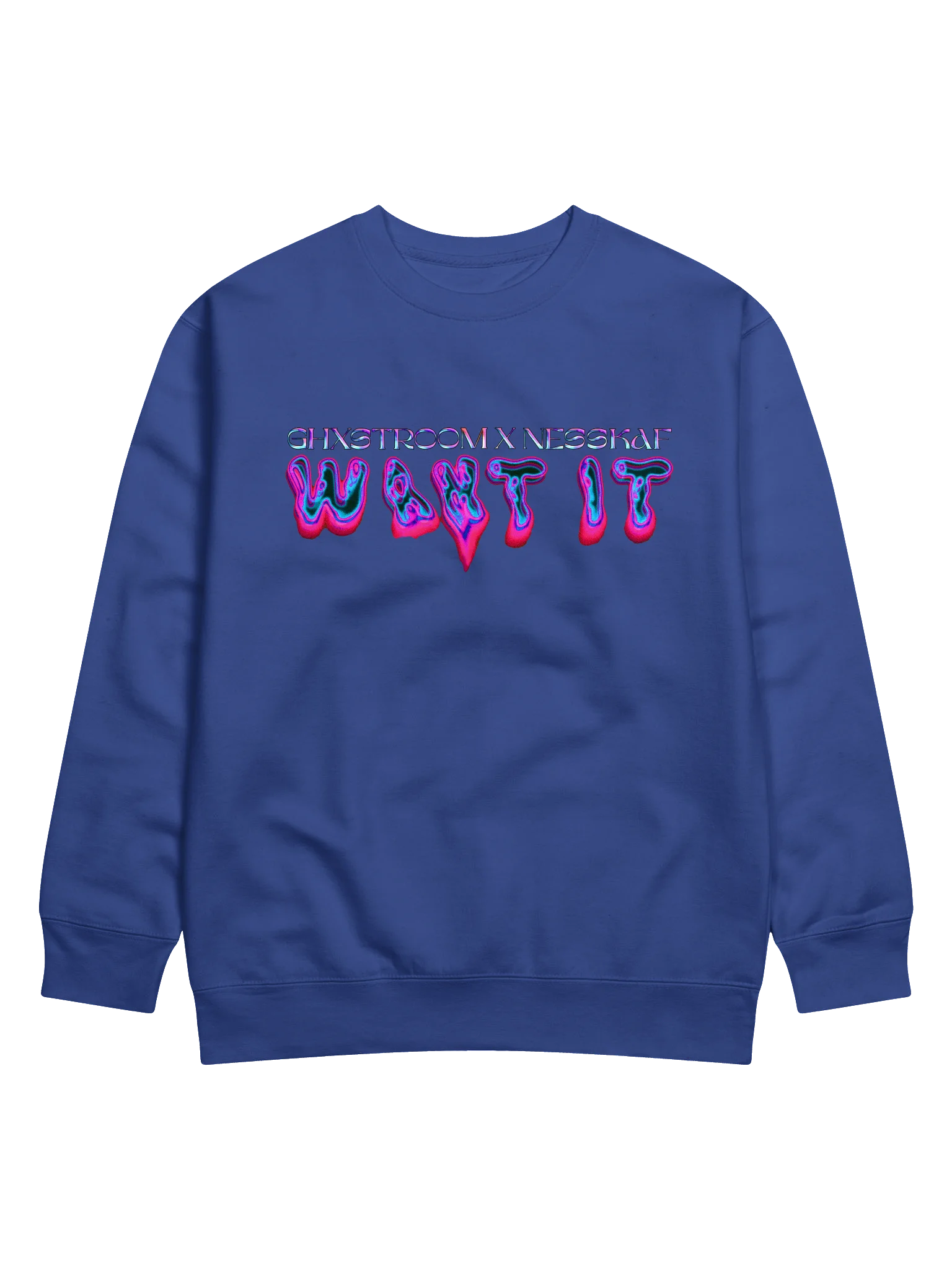 "WANT IT" Premium Sweatshirt product image (4)