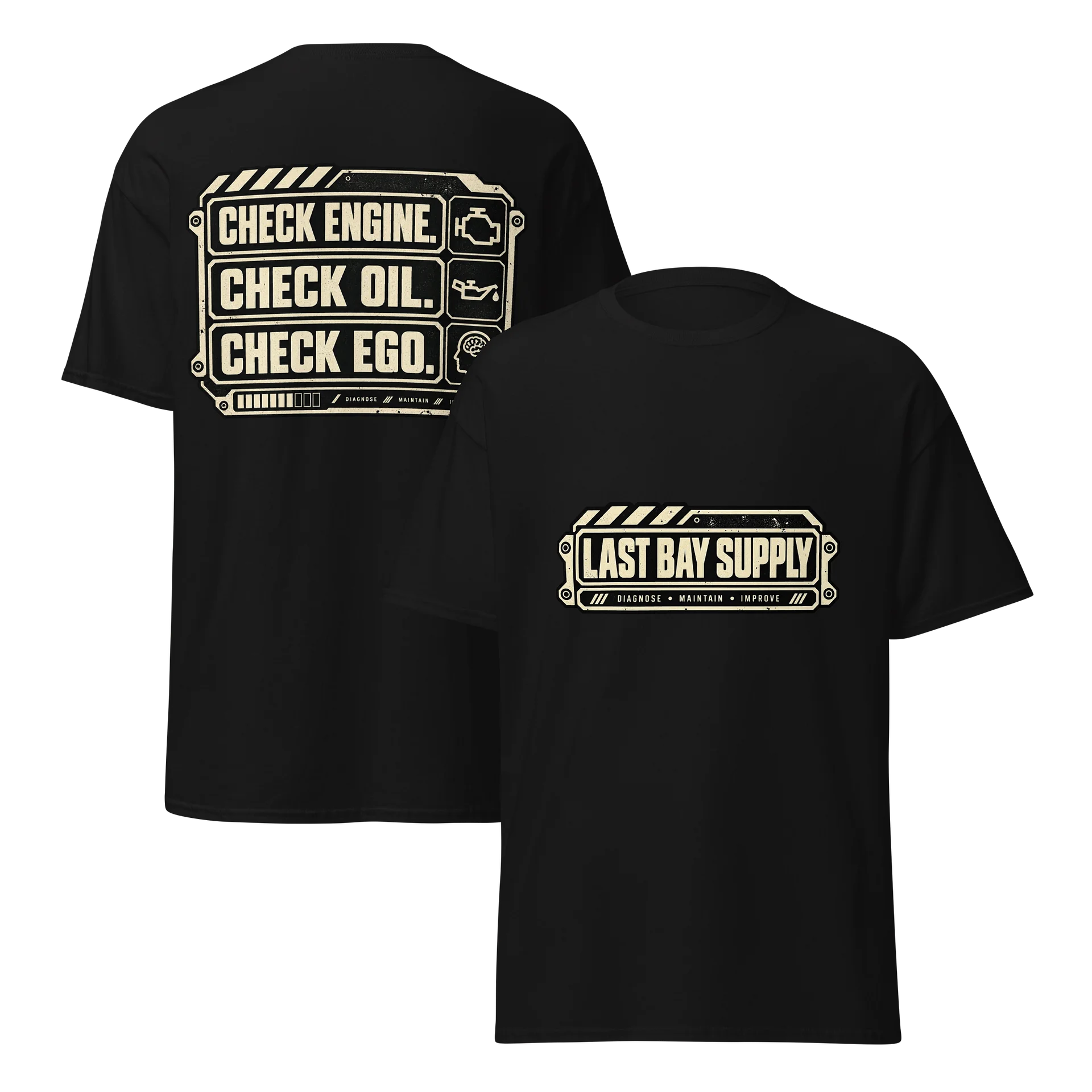 Check Engine. Check Oil. Check Ego. Tee product image (7)