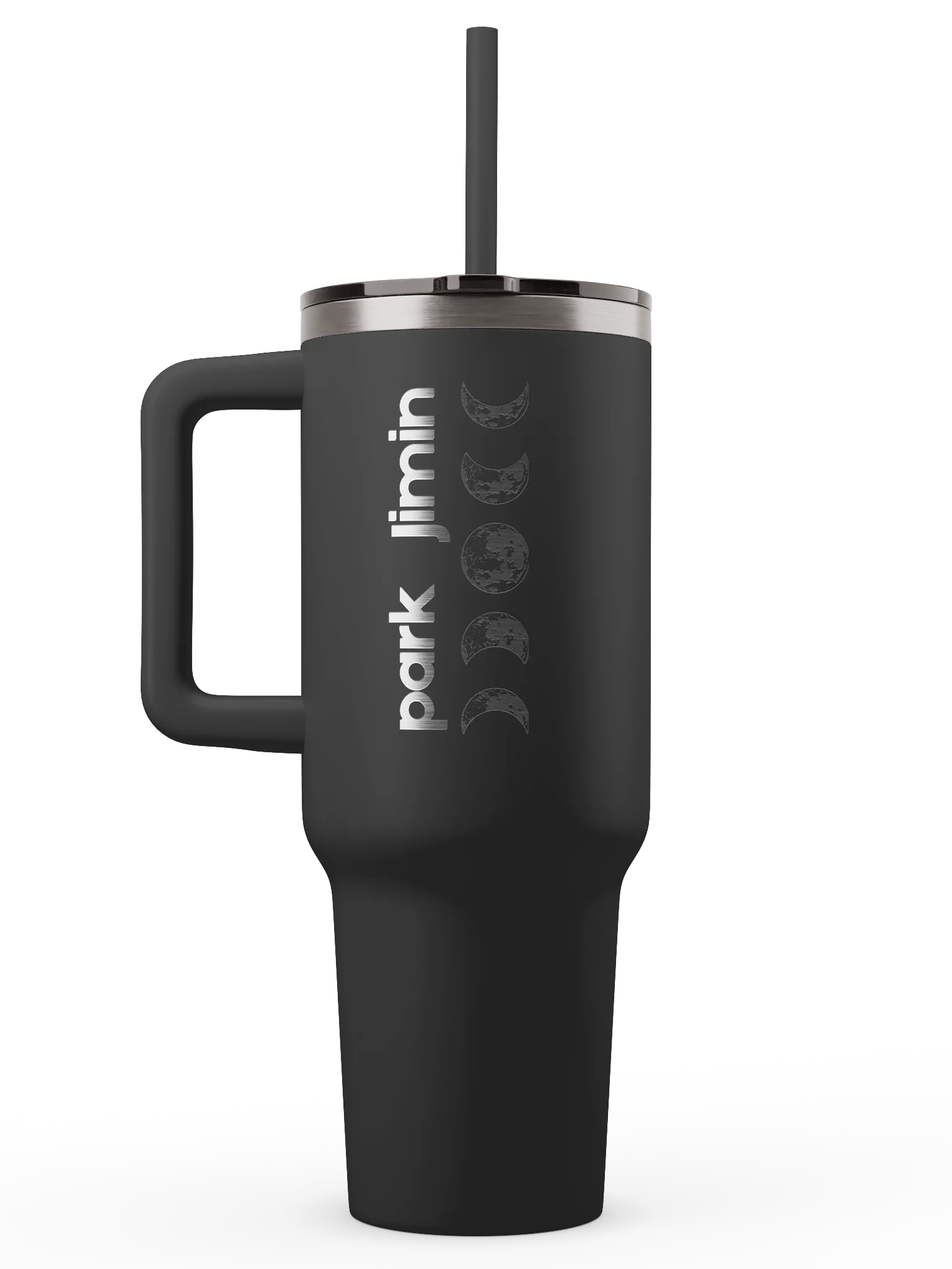 Jimin Moon 40oz Travel Tumbler With Straw product image (1)