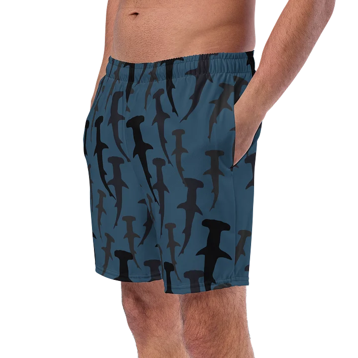 Hammerheads - Dark Ocean - Recycled Polyester - Men's Swim Trunks product image (2)