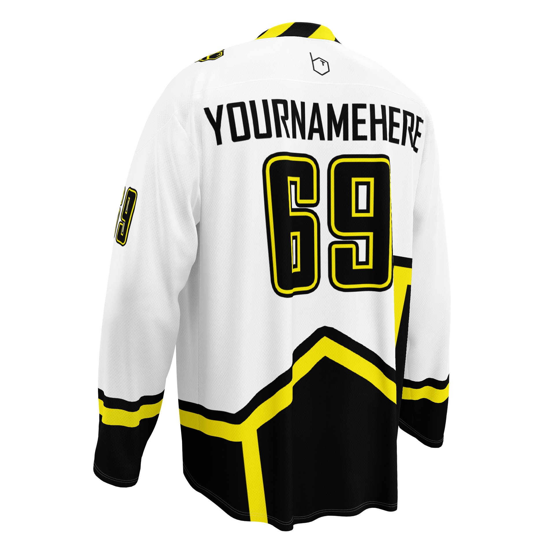 B-Team Sting Jersey - White And Black - YourNameHere product image (2)