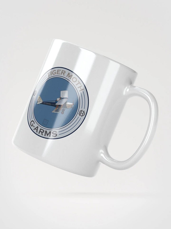 Tiger Moth G-ARMS White Glossy Mug product image (2)