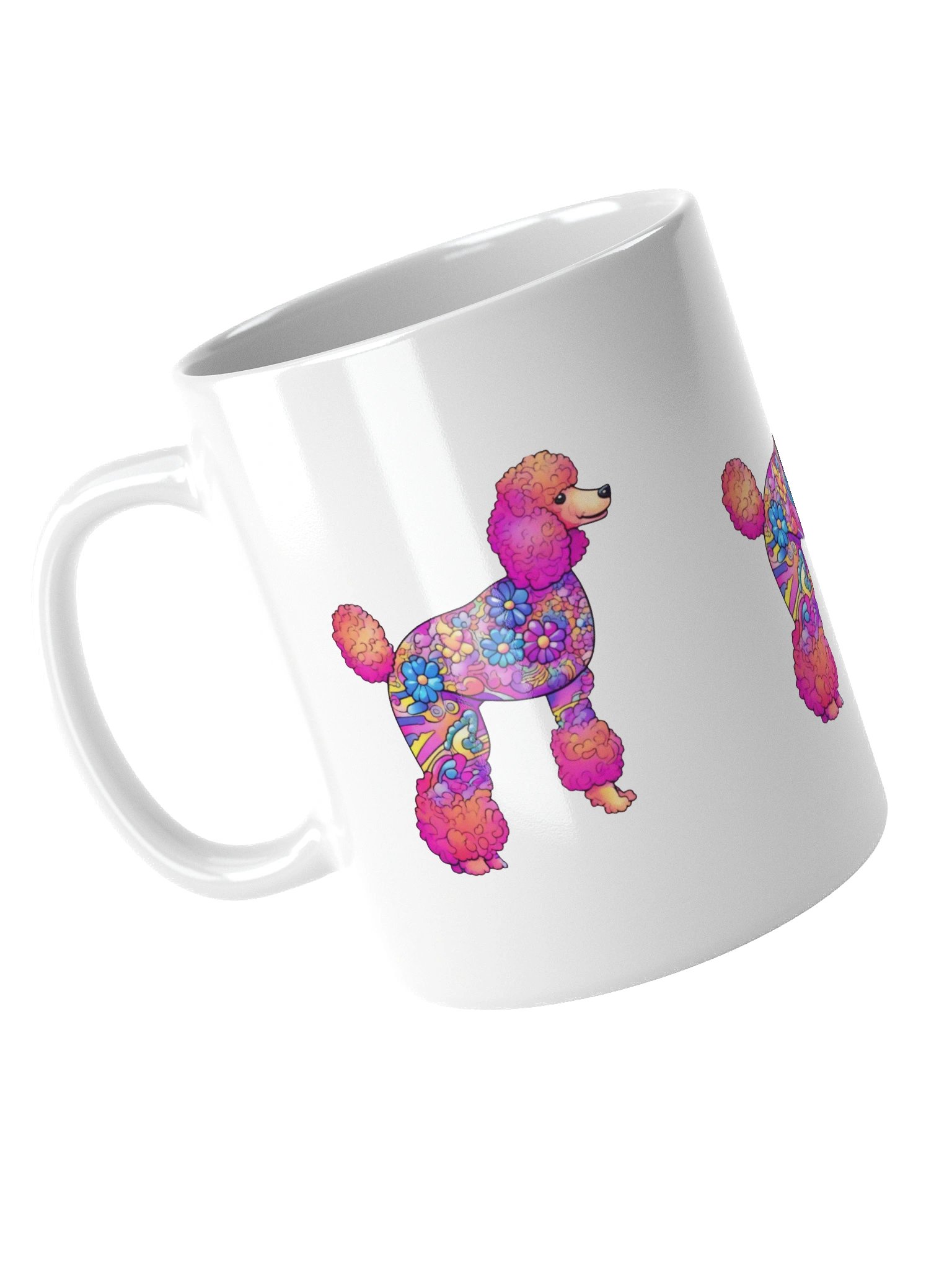 Flower Power Poodle #1 - Mug product image (5)