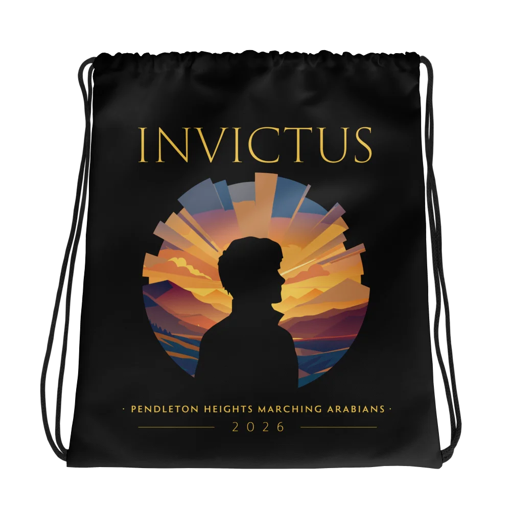 2026 "INVICTUS" Marching Arabians Drawstring Bag product image (1)