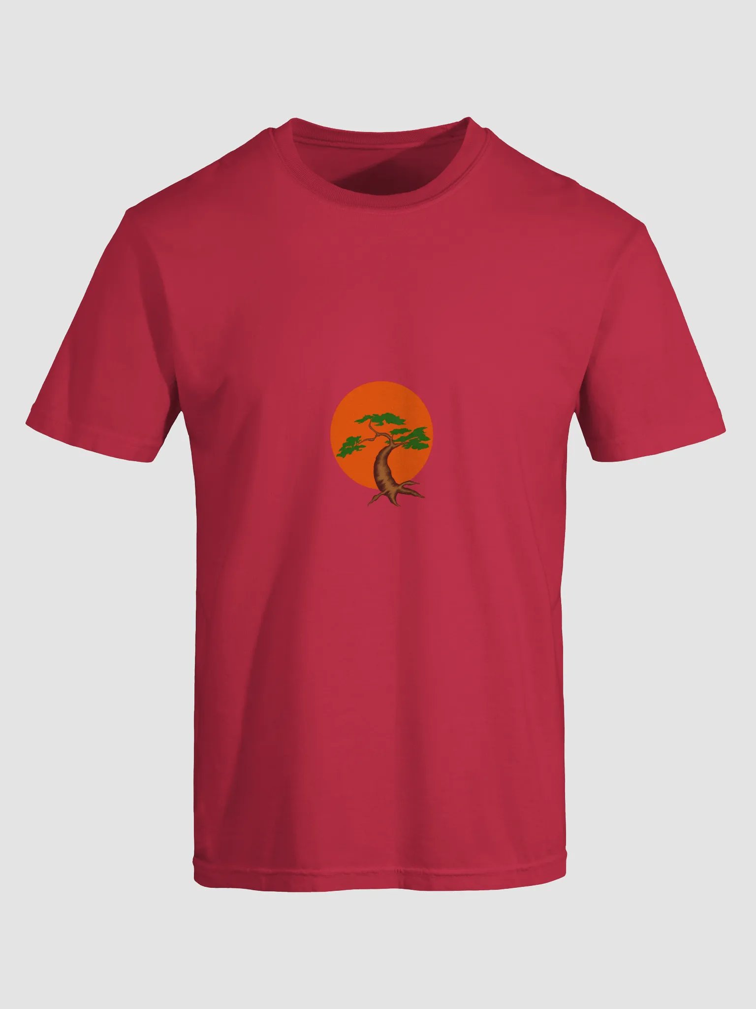 Sunset Exotic Tree Comfort Tee product image (1)