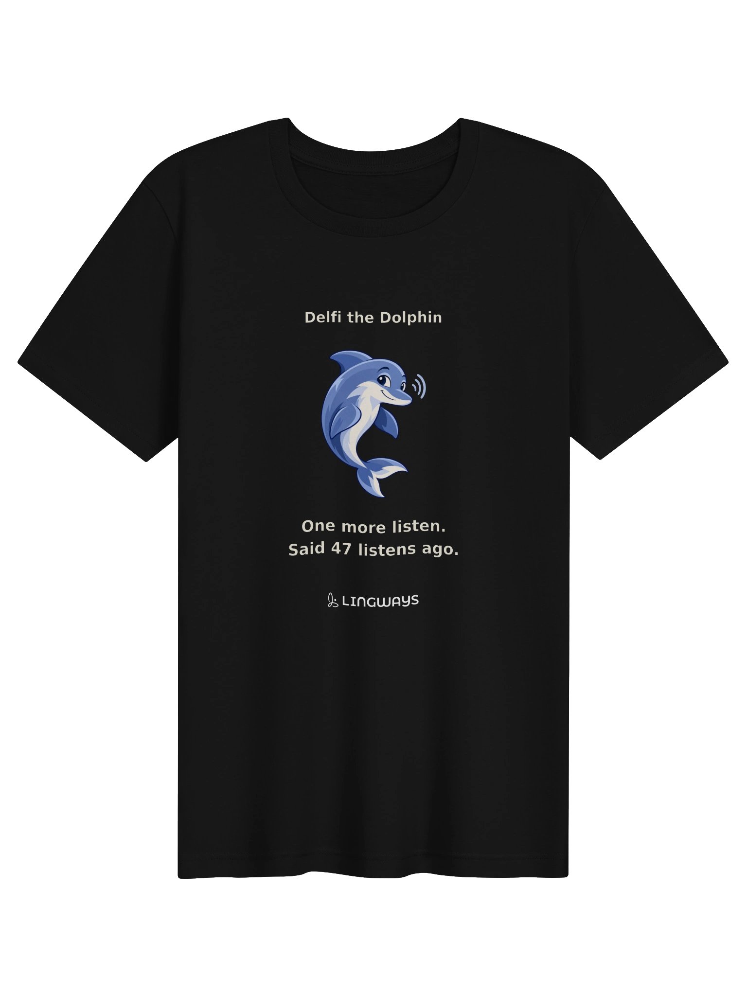 Delfi the Dolphin — Lingways Guide Tee product image (1)