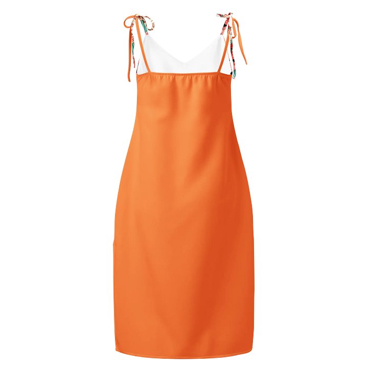 Coral Bloom Slip Dress product image (2)