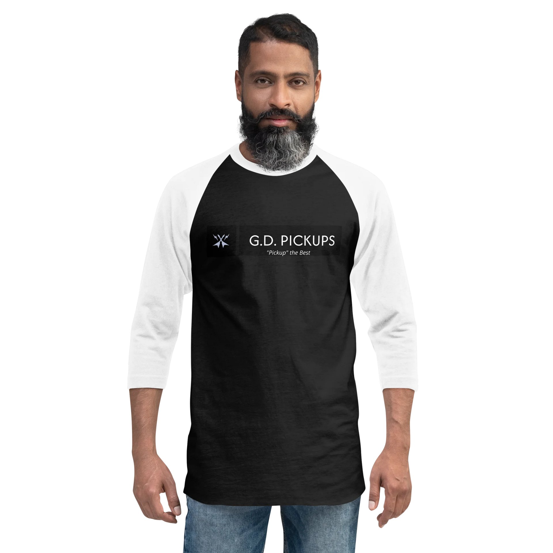 G.D. Pickups Official Logo 3/4 Sleeve Baseball Tee product image (12)