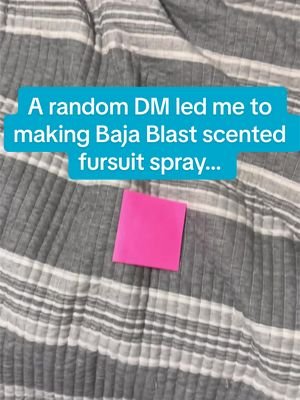 Making a Baja Blast Fursuit Spray... and possibkg losing my mind in the process. Get your bottle of Dergon Dew Tropi-cane Blast on our FourthWall store at the link down below! #bajablast #Fursuit #Furry #Crafting #fursuitspray  Our Fursuit Supplies store: https://aeriththederg-shop.fourthwall.com Our Discord server: https://discord.gg/2pUPy7nGPQ Our LinkTree: https://linktr.ee/aeriththederg