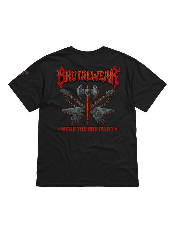BrutalWear Rider Medieval Art Font Graphic Tee. product image (14)