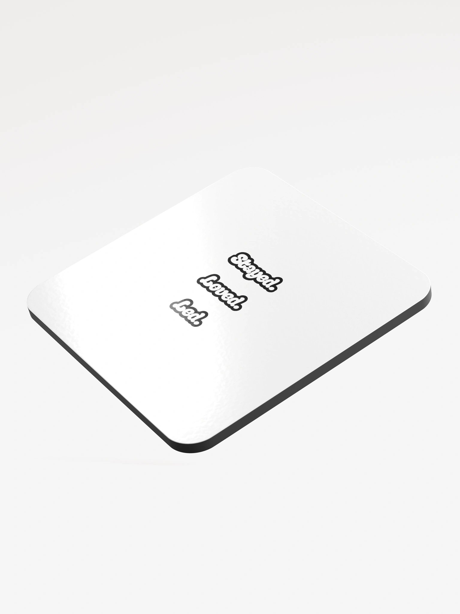 Stayed. Loved. Led. Cork Coaster Set product image (3)