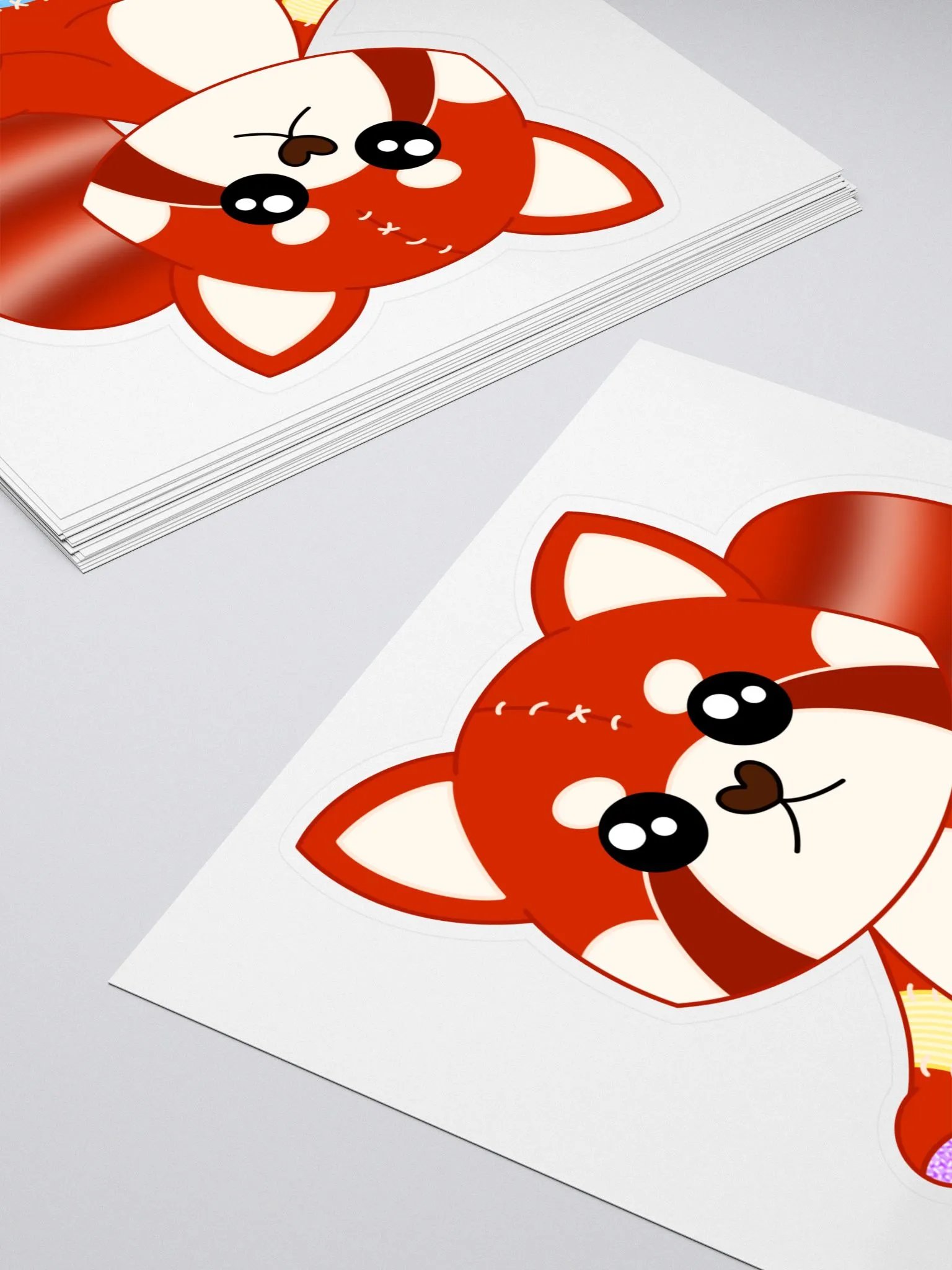 Red Panda Plush Sticker product image (4)