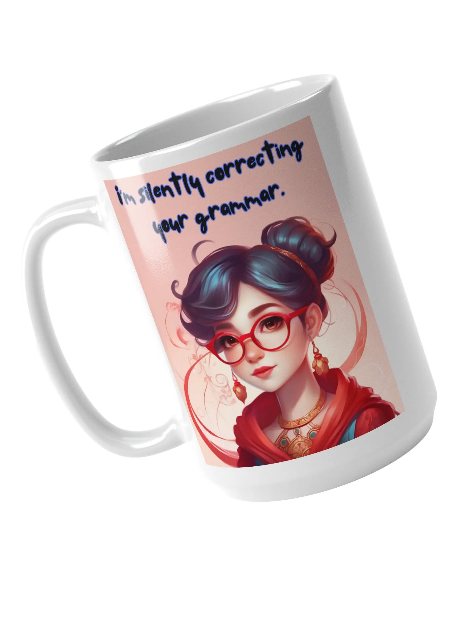 Silent Grammar Corrector Mug product image (3)