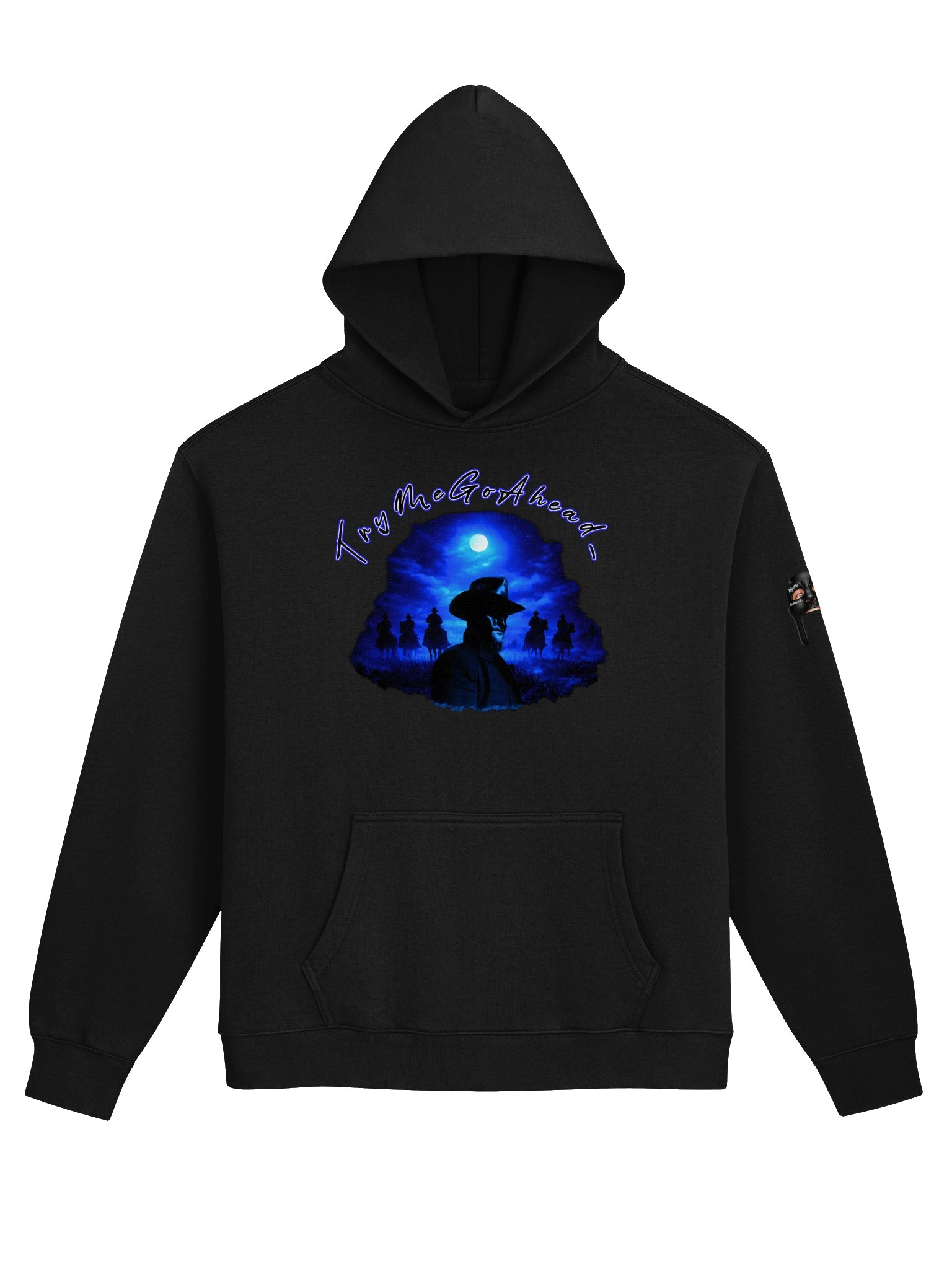 TryMeGoAhead_ Redemption Premium Relaxed Hoodie (blue) product image (1)