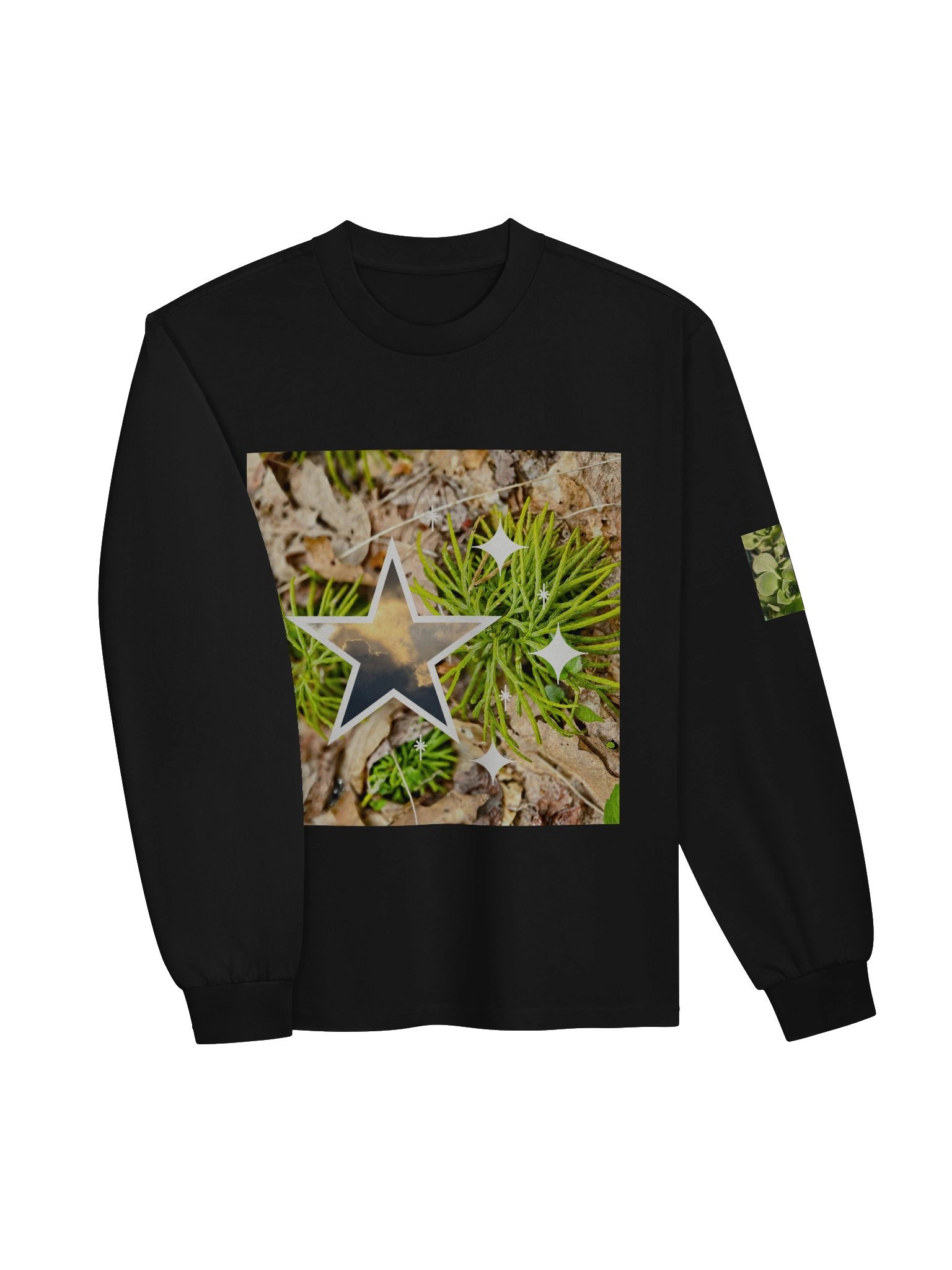Succulent Serenity Long Sleeve Shirt product image (3)