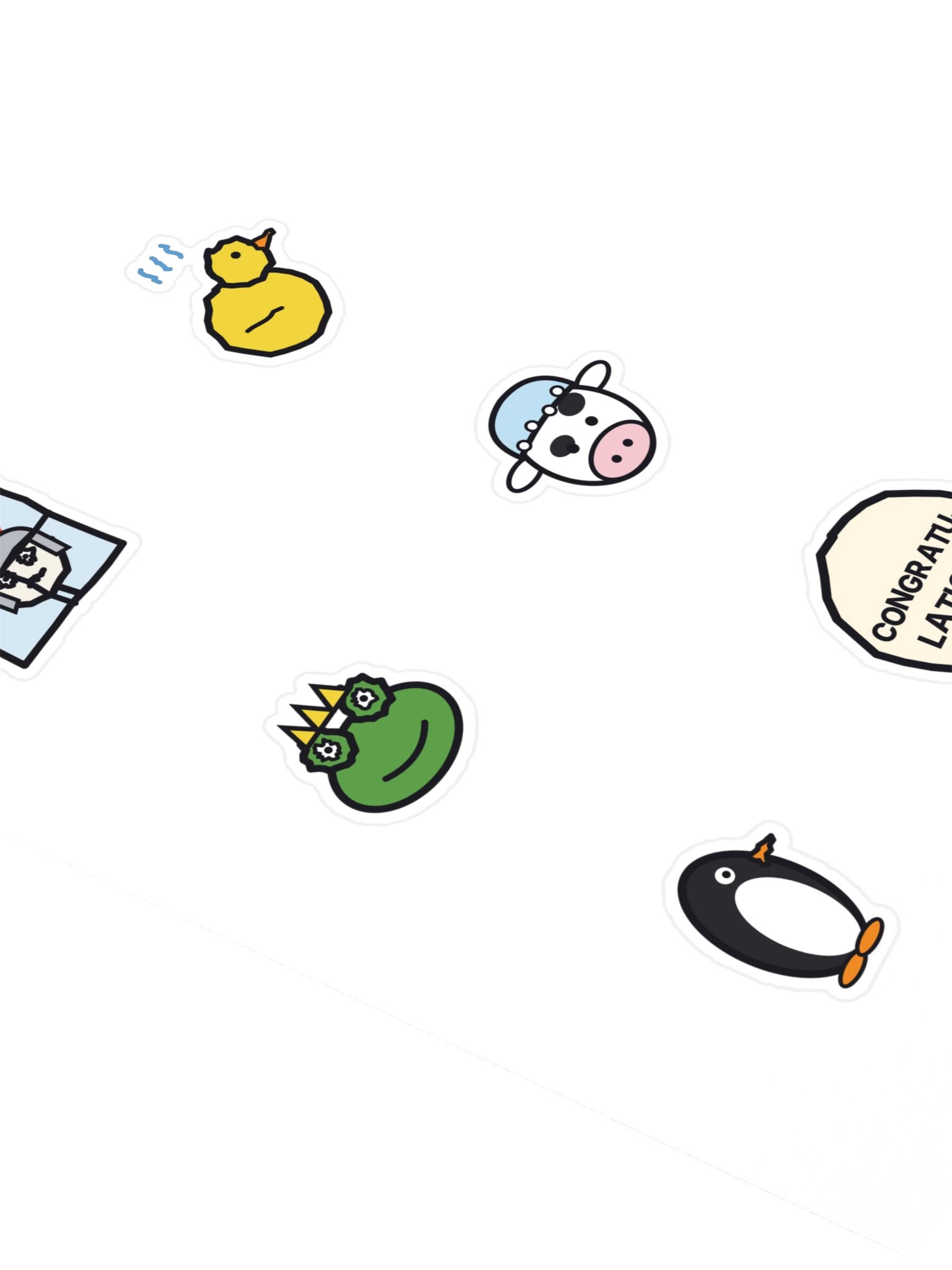 The Oddities Sticker Sheet product image (2)