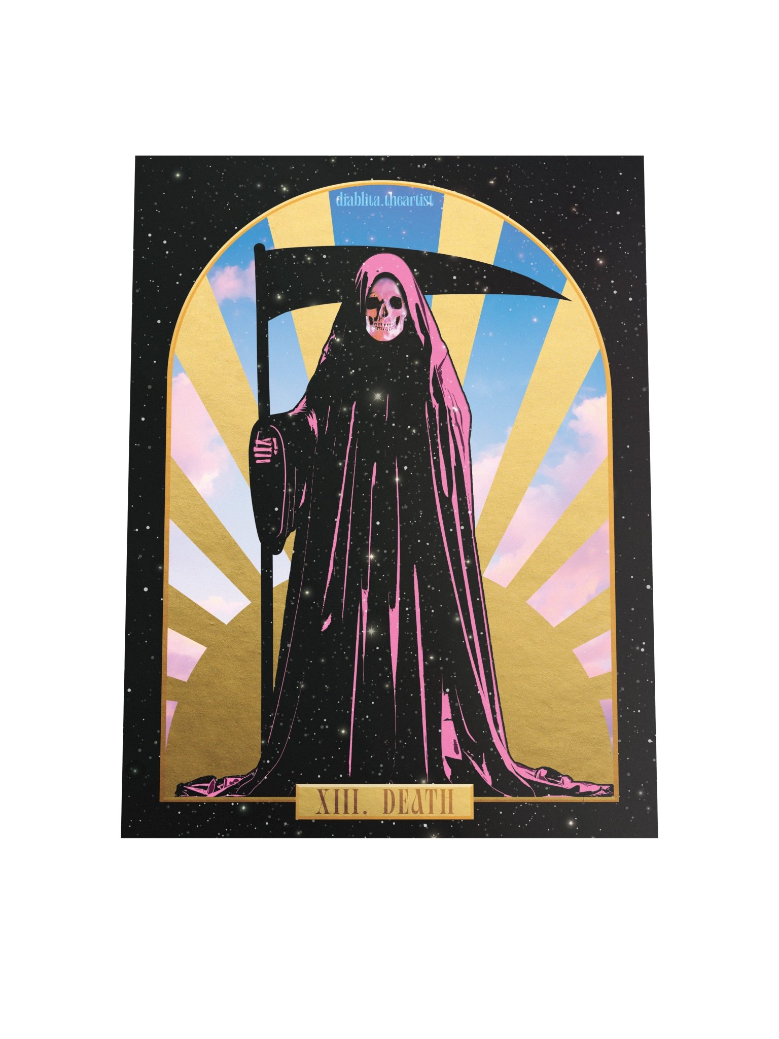 Death Card Tarot Print product image (5)