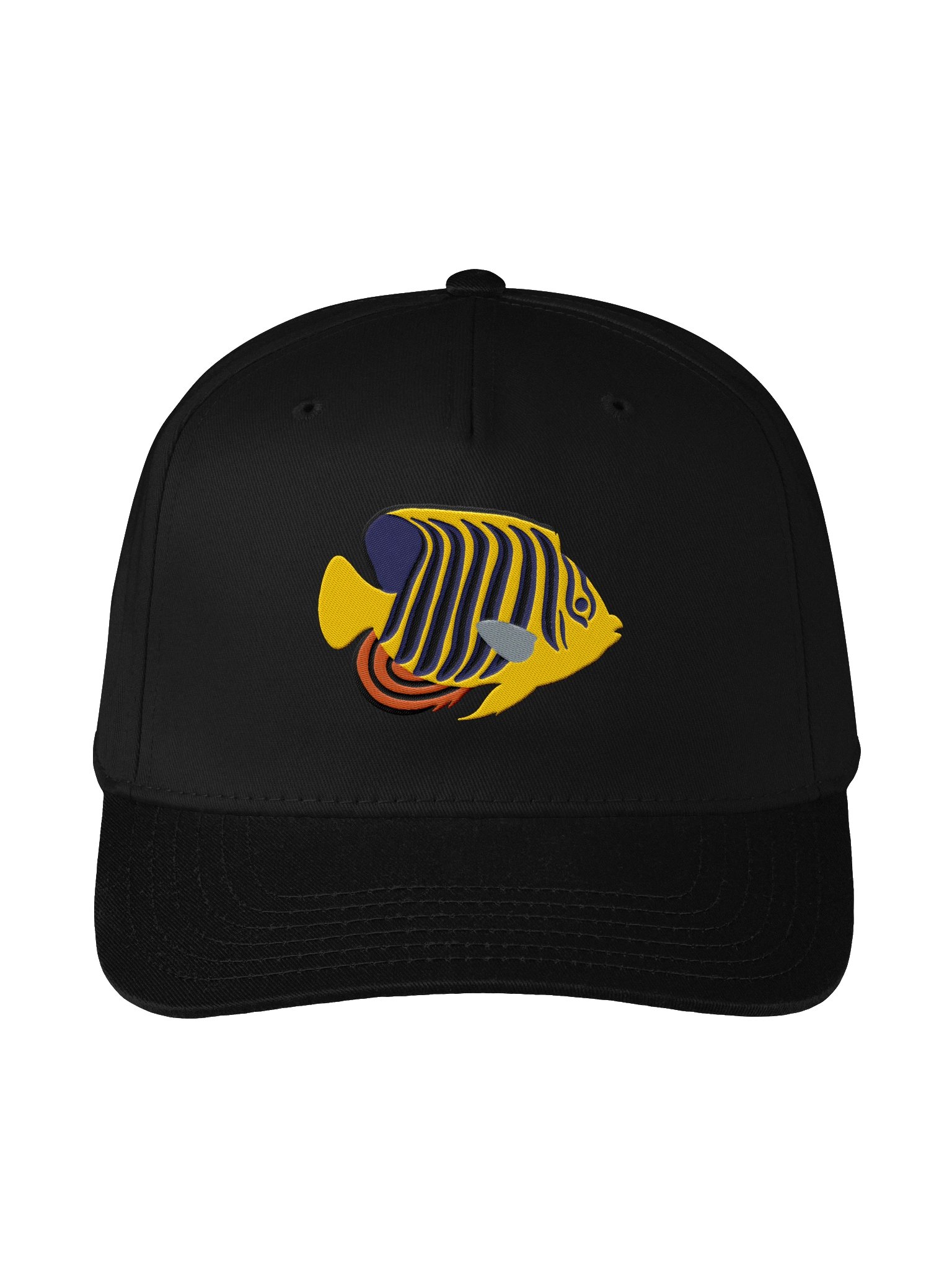 Regal Angelfish Mid-Profile Baseball Cap (Embroidered) for Reef and Marine Aquarium Lovers product image (1)