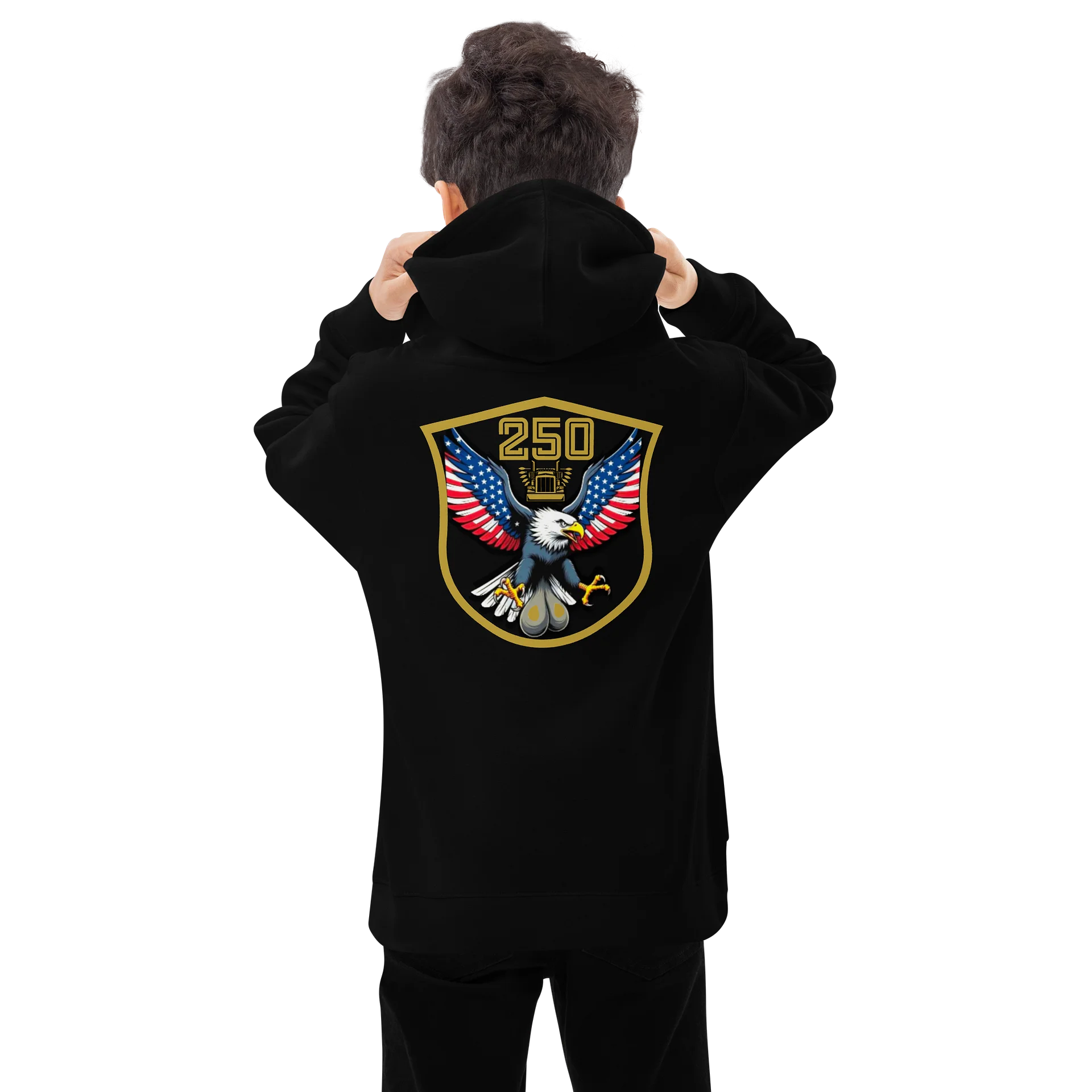 AMERICAN BALLED EAGLE - Classic Hoodie product image (1)