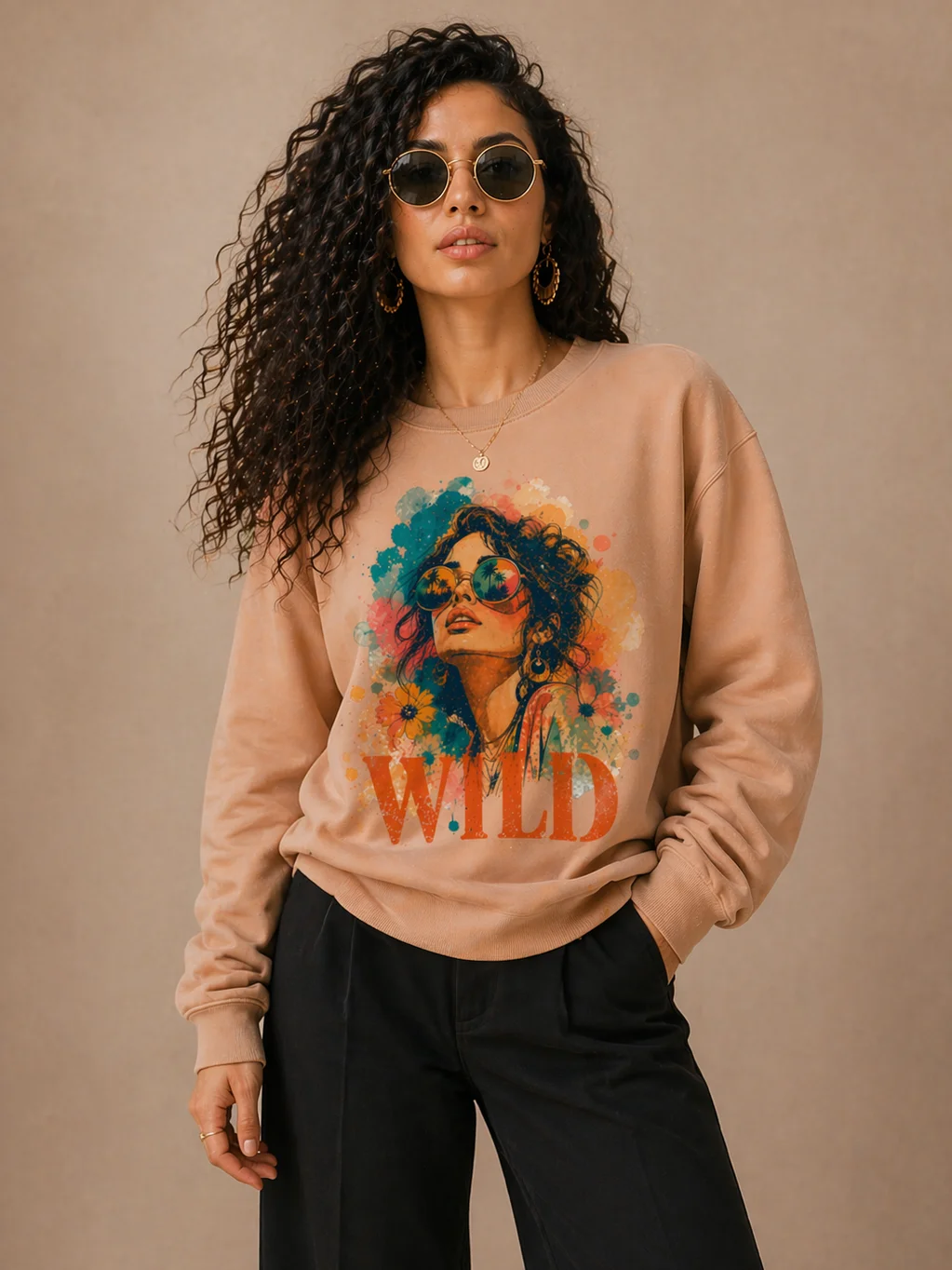 WILD Graphic Sweatshirt – Premium Cotton Crewneck product image (2)