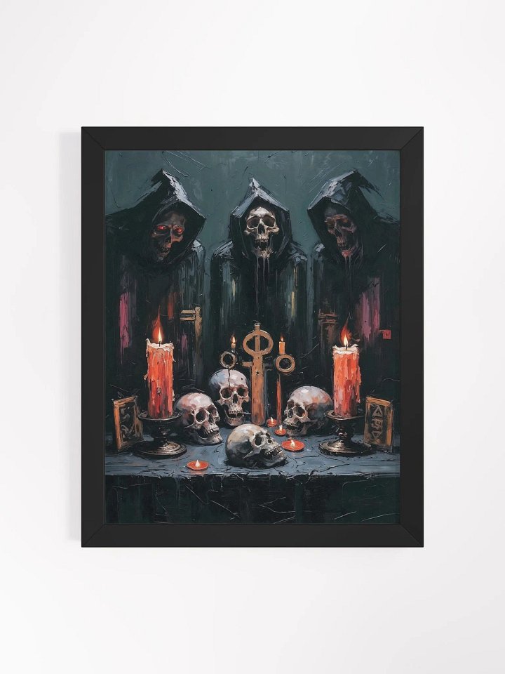 Gothic Ritualistic Framed Print product image (5)