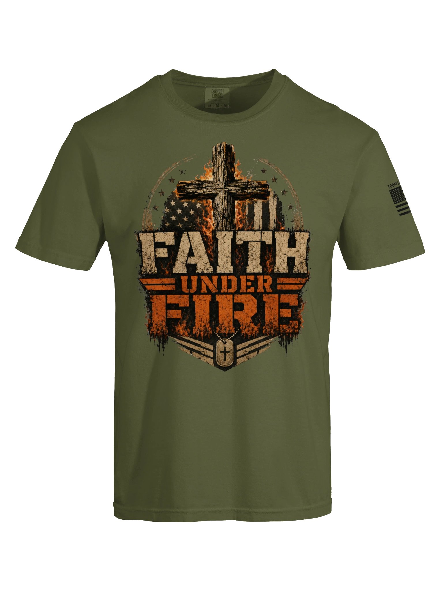 Faith Under Fire Tee product image (5)