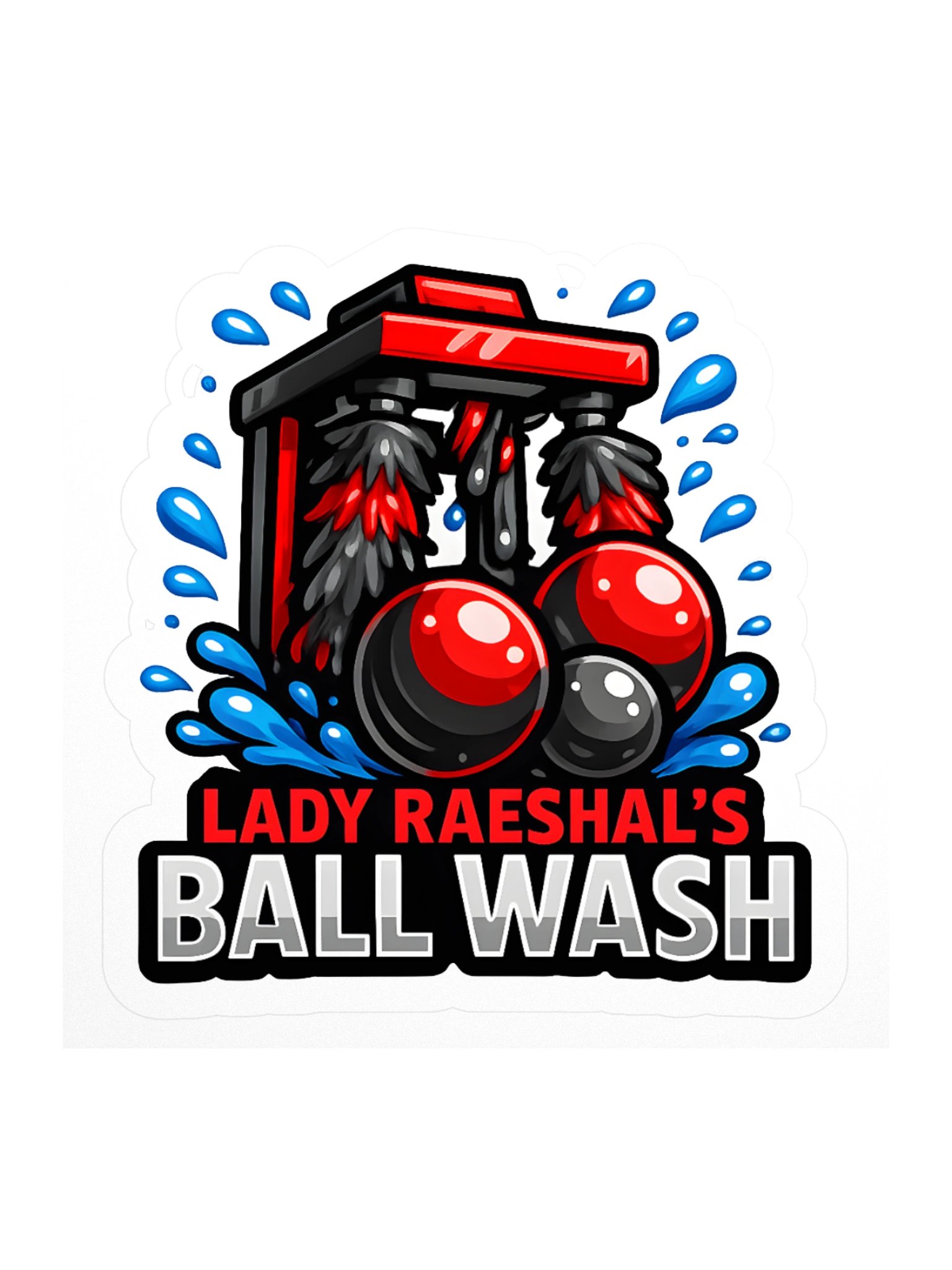 Lady Rae's Ball Wash Stickers product image (1)