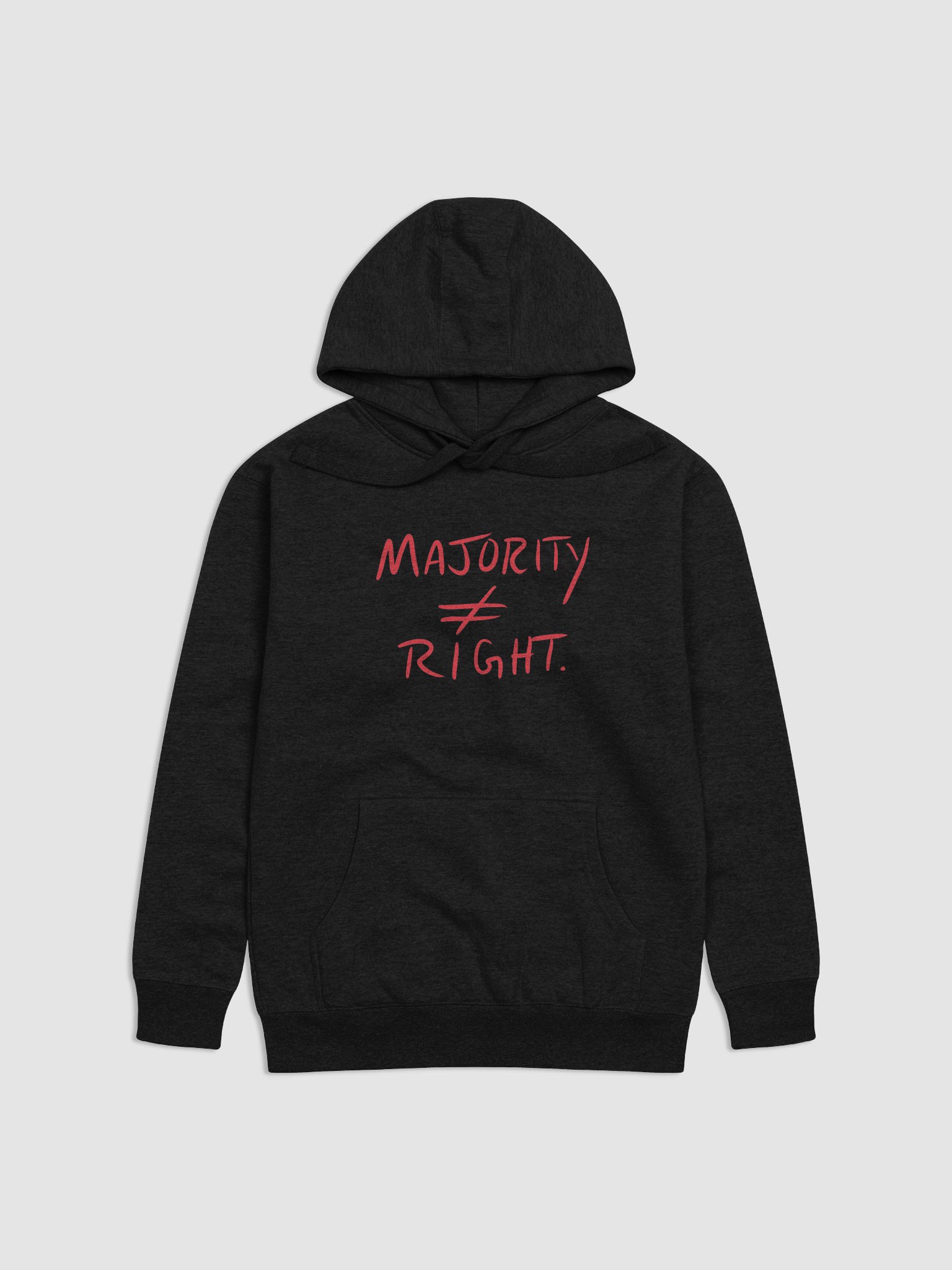 Majority ≠ Right hoodie product image (4)