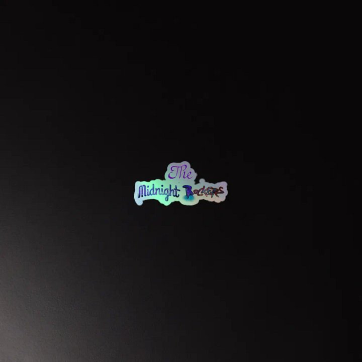 The Midnight Rockers logo sticker product image (2)