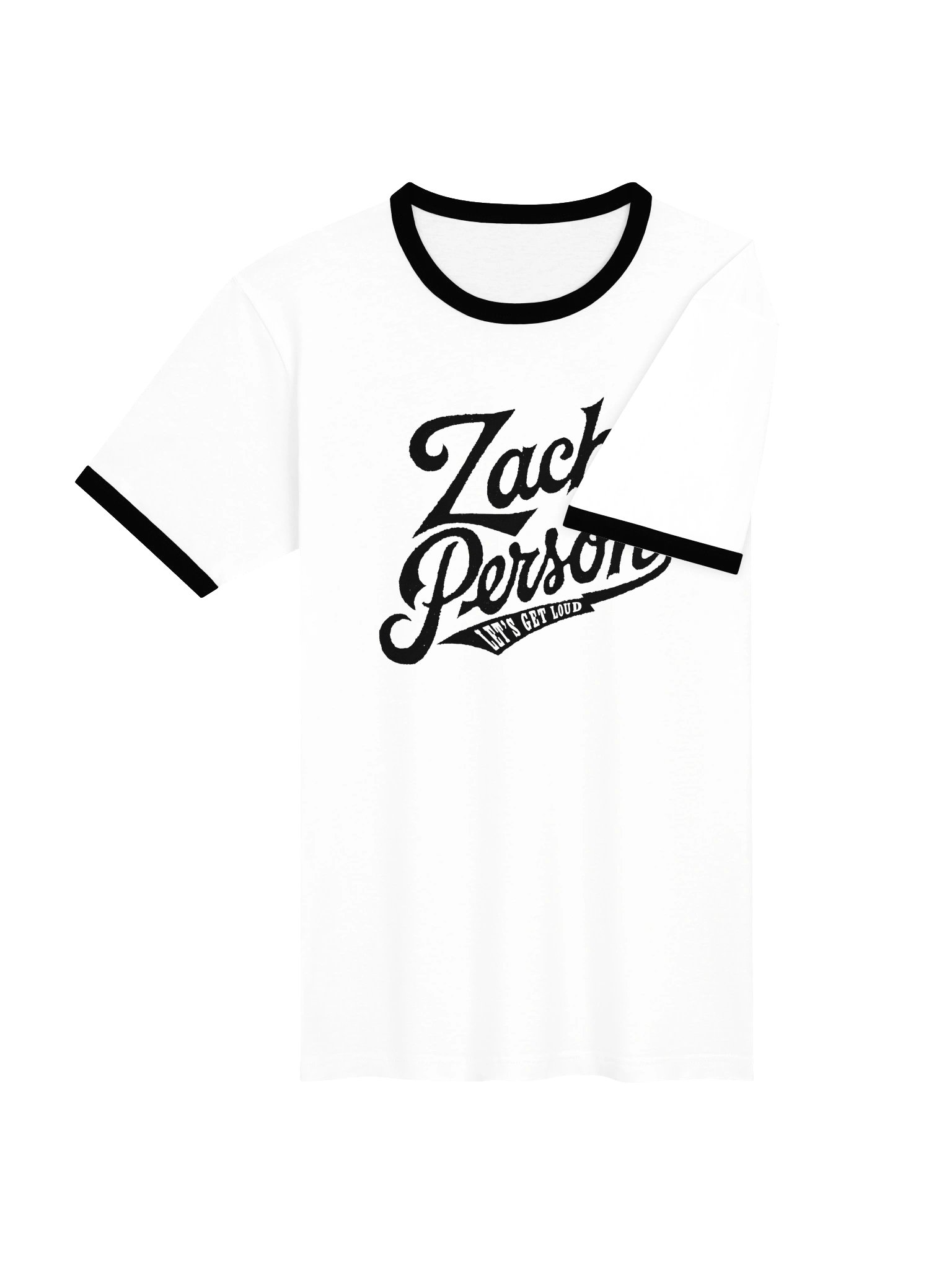 Zach Person Script Ringer Tee product image (4)