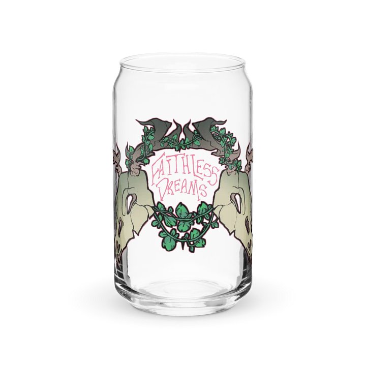 Faithless Logo glass cup product image (2)