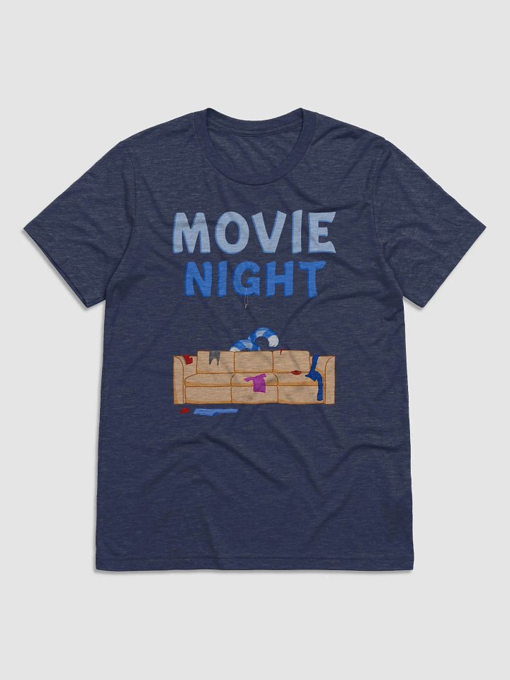 Movie Night | Triblend T-shirt | Dark | Wave #1 product image (2)